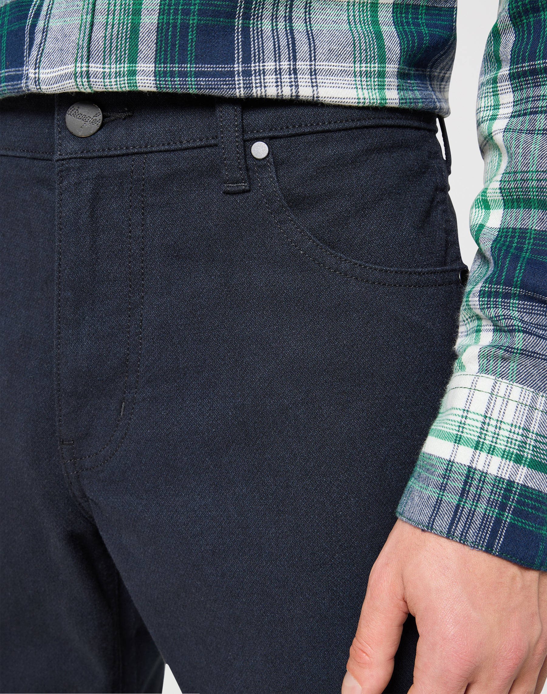 Greensboro in Pantaloni Navy Scuro Wrangler   