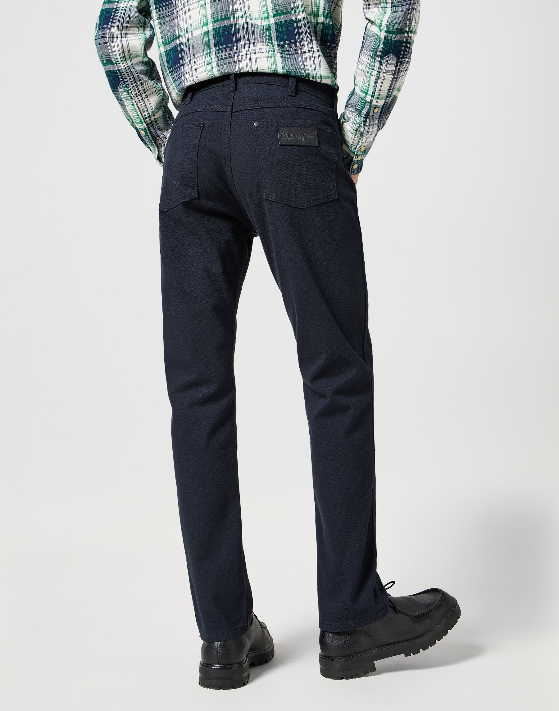 Greensboro in Pantaloni Navy Scuro Wrangler   