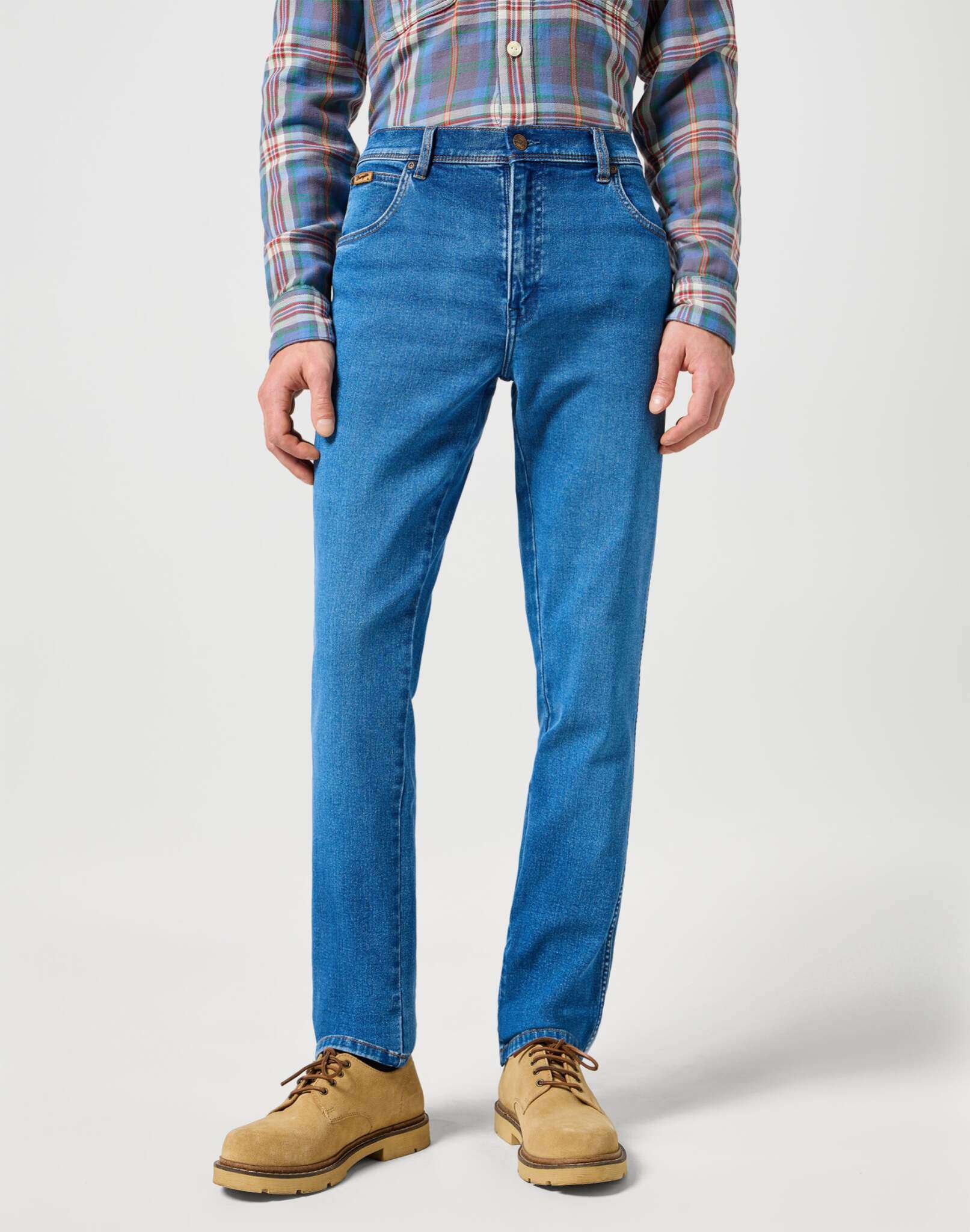 Texas Slim in Ridge Wash Jeans Wrangler   