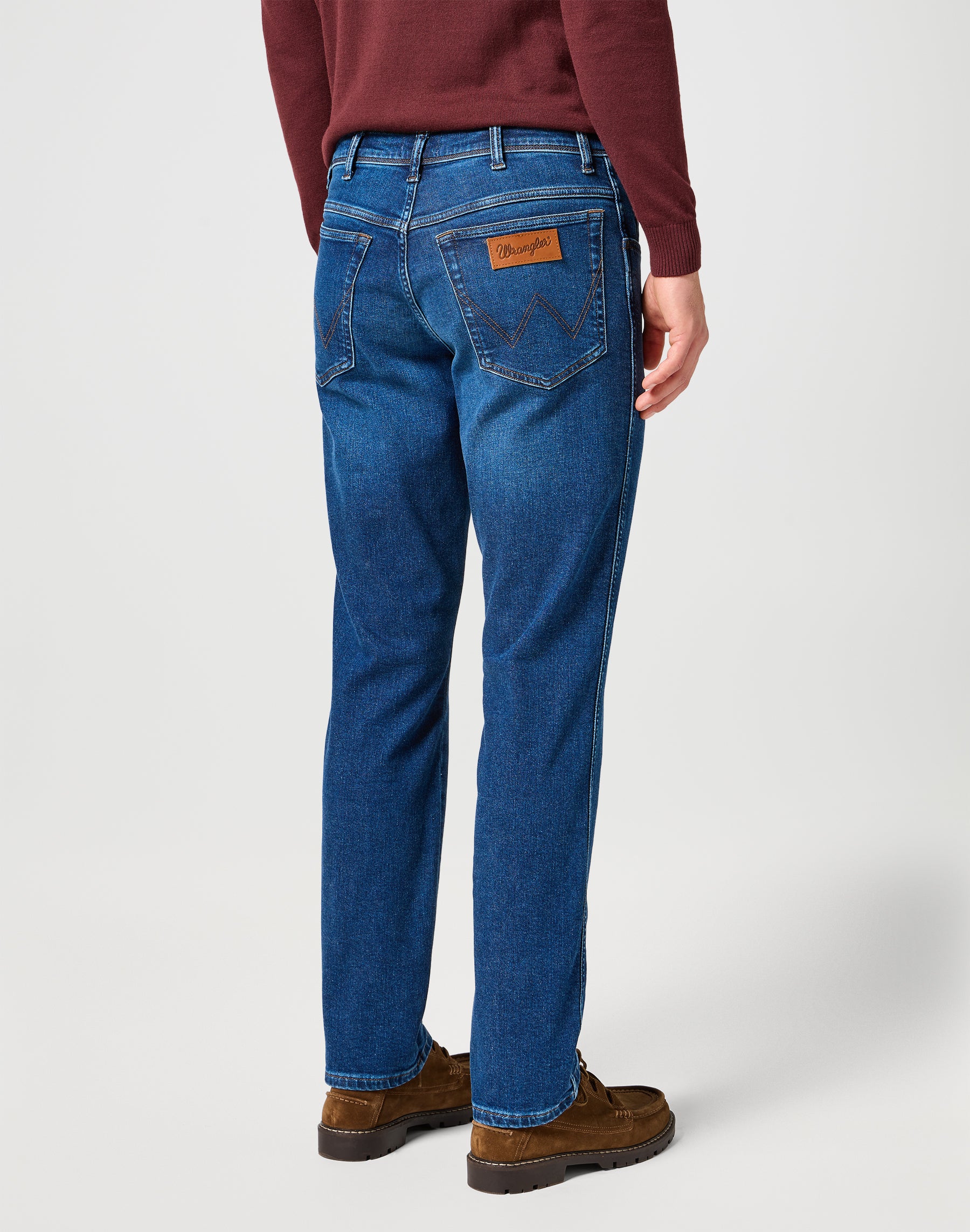 Jeans Texas Slim in Dark Trails Wrangler   