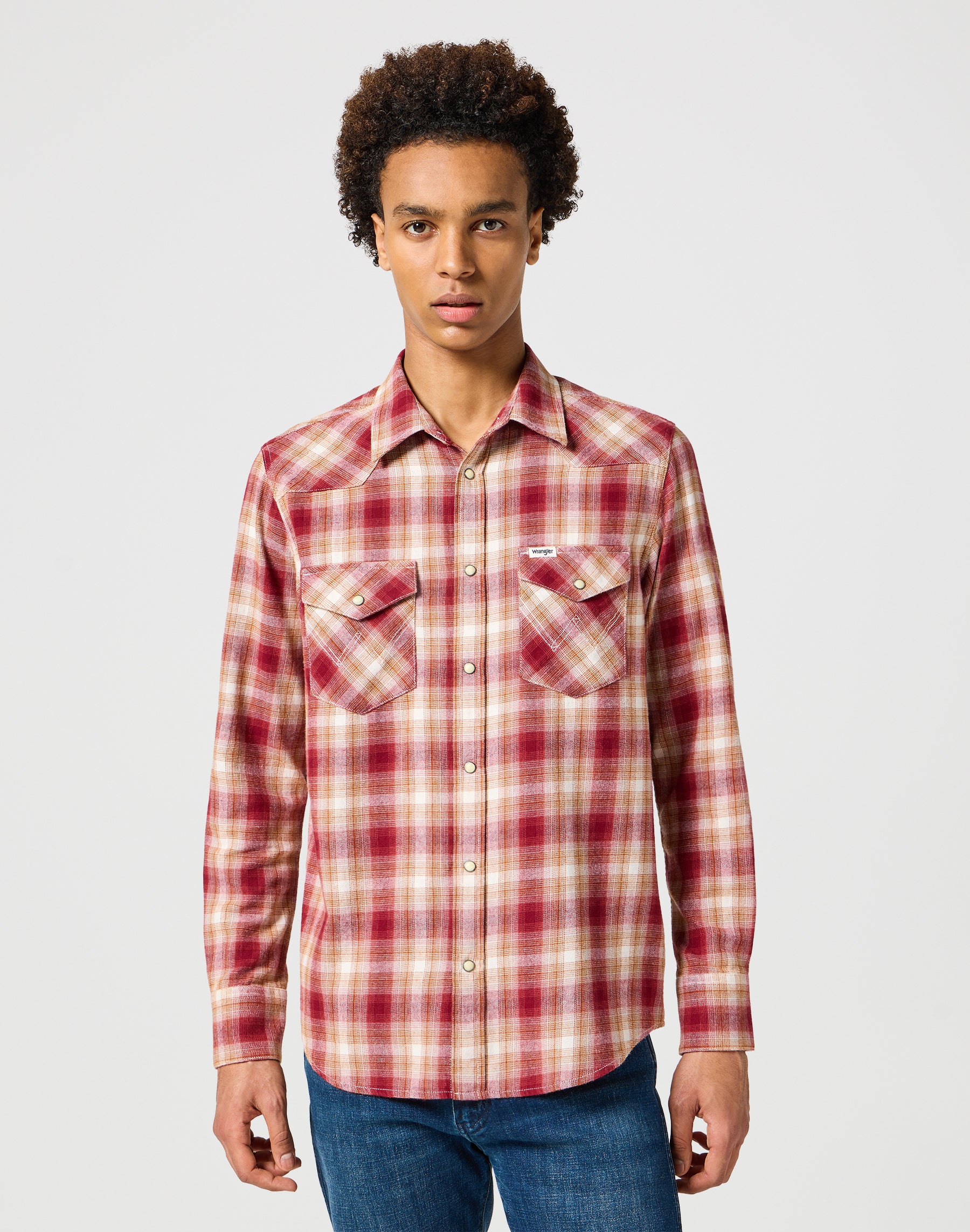 Western Camicia in camicie Root Beer Wrangler   