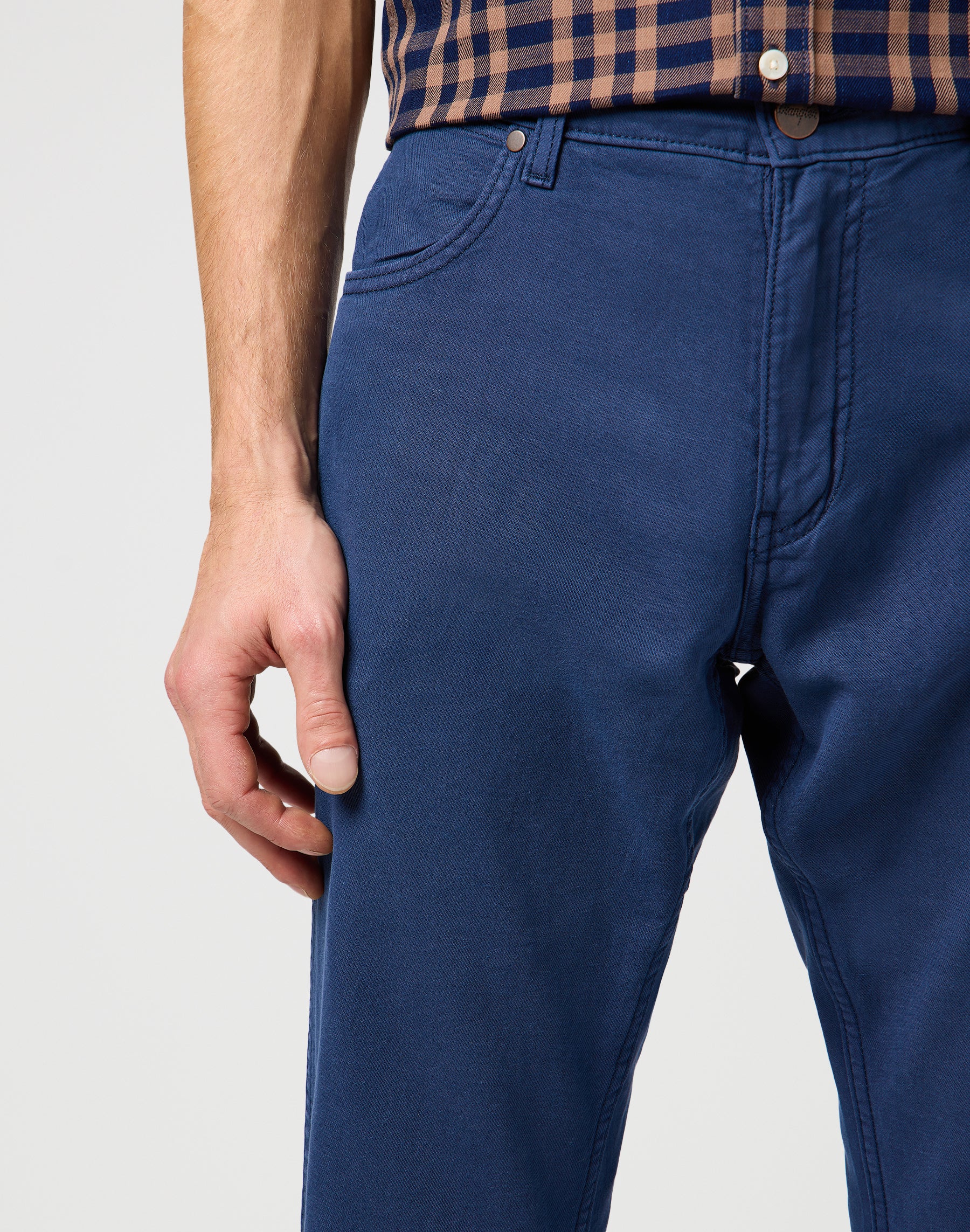 Greensboro in pantaloni Navy Wrangler