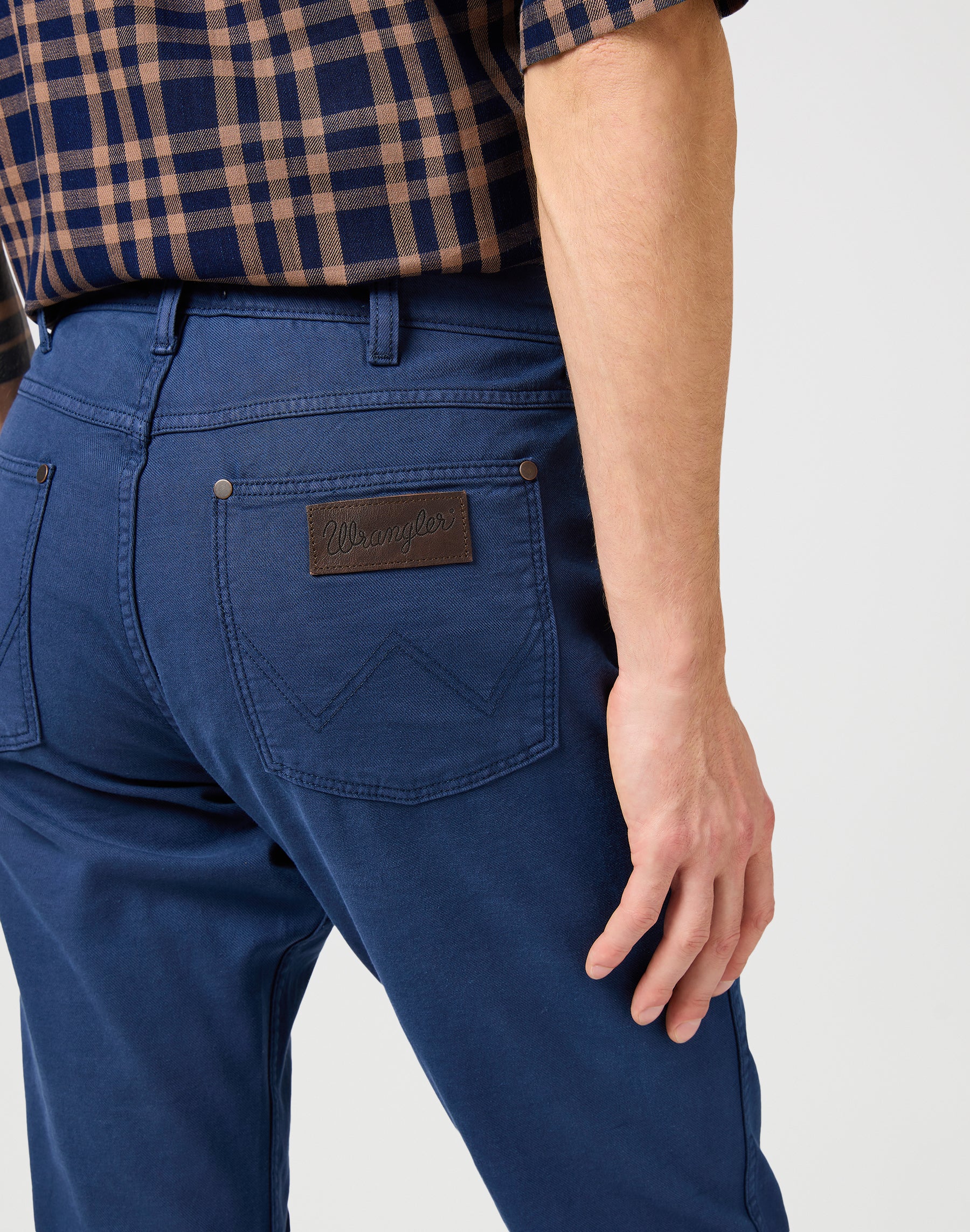 Greensboro in pantaloni Navy Wrangler