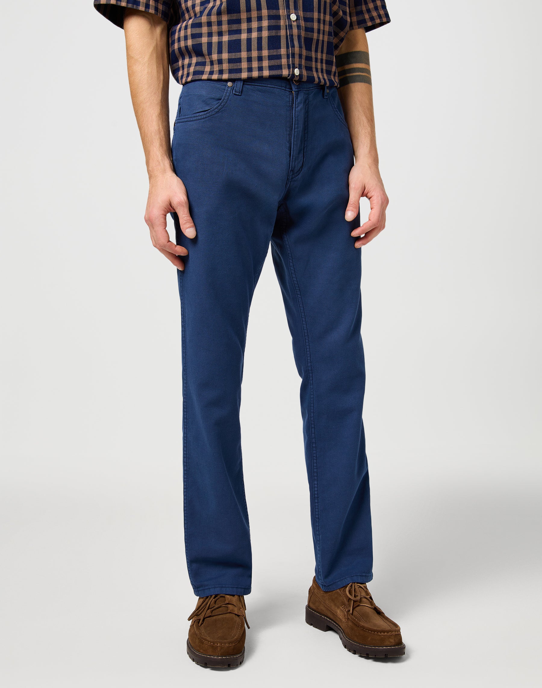 Greensboro in pantaloni Navy Wrangler