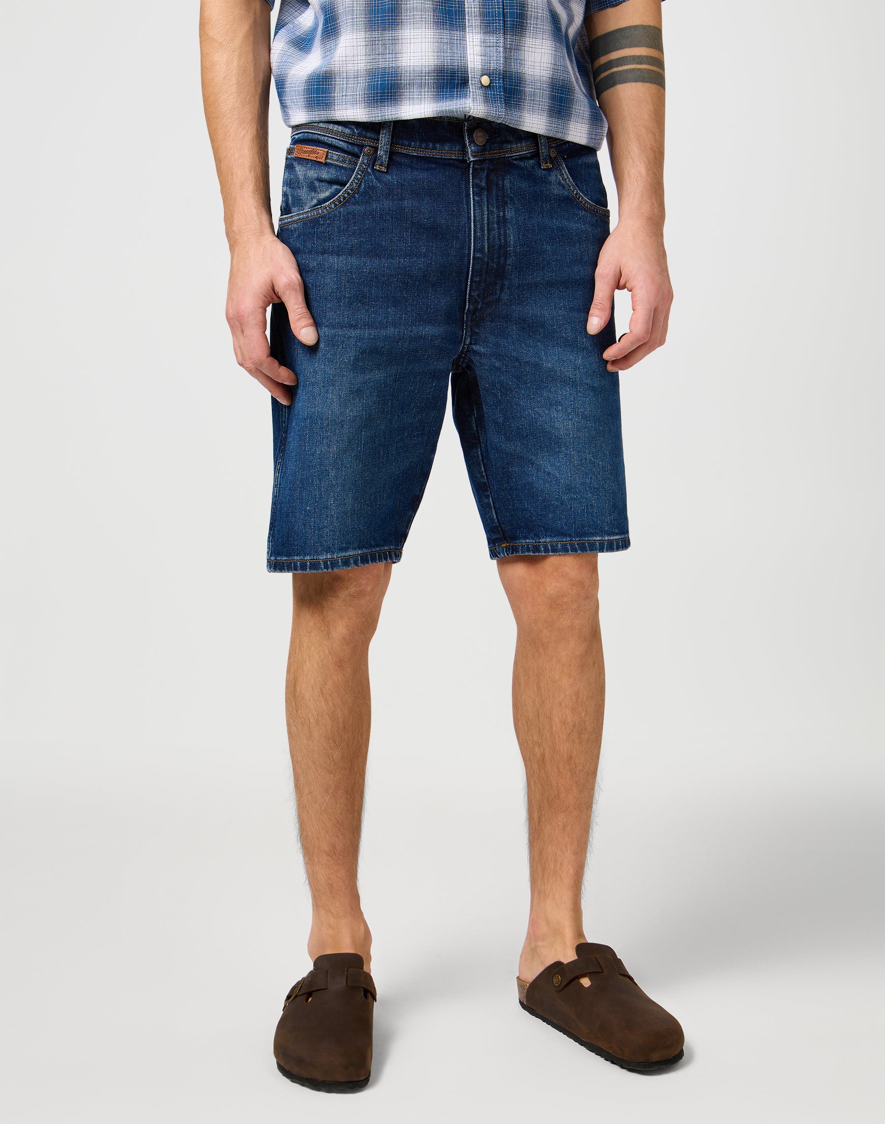 Pantaloncini Texas in pantaloncini di jeans Meadow Haze Wrangler