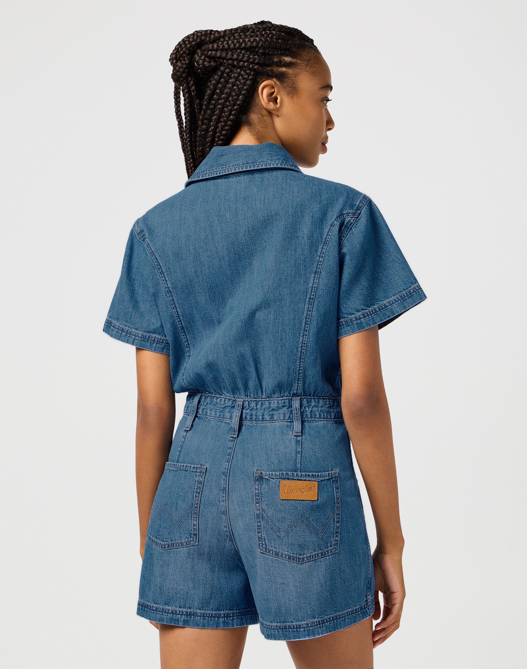 Romper in Urban Echo Overall Wrangler