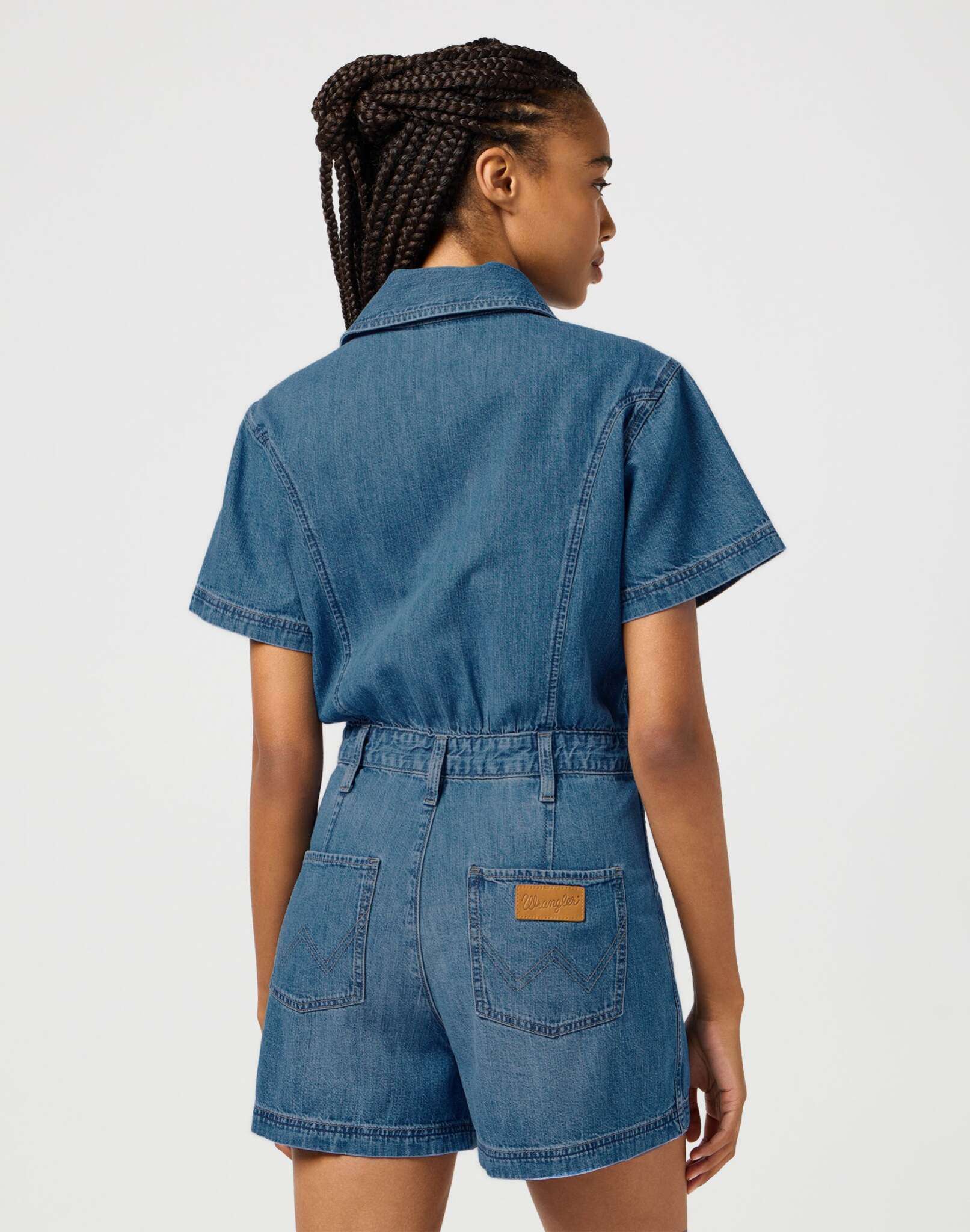 Romper in Urban Echo Overall Wrangler