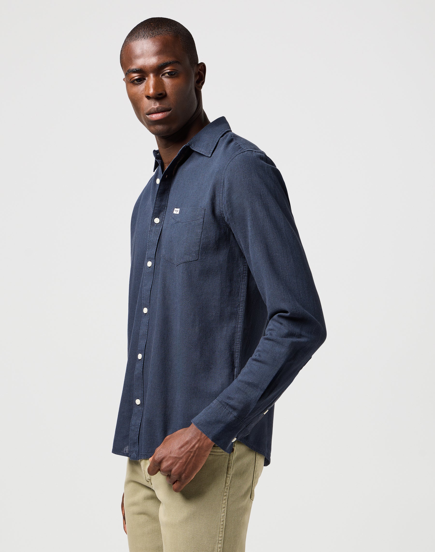 Camicia da 1 pkt in camicie Wrangler Navy scuro