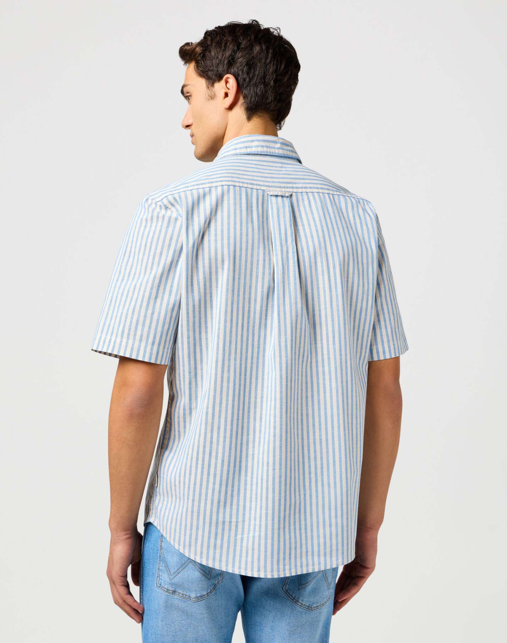 Camicia Ss in Pacific Stripe Camicie Wrangler