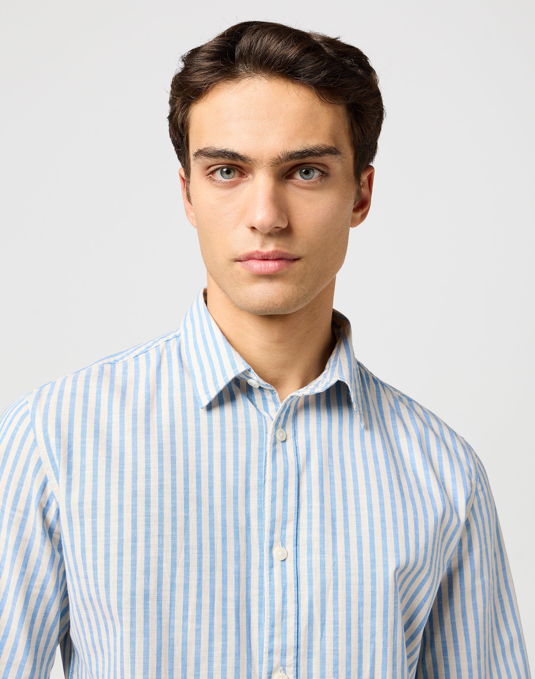 Camicia Ss in Pacific Stripe Camicie Wrangler