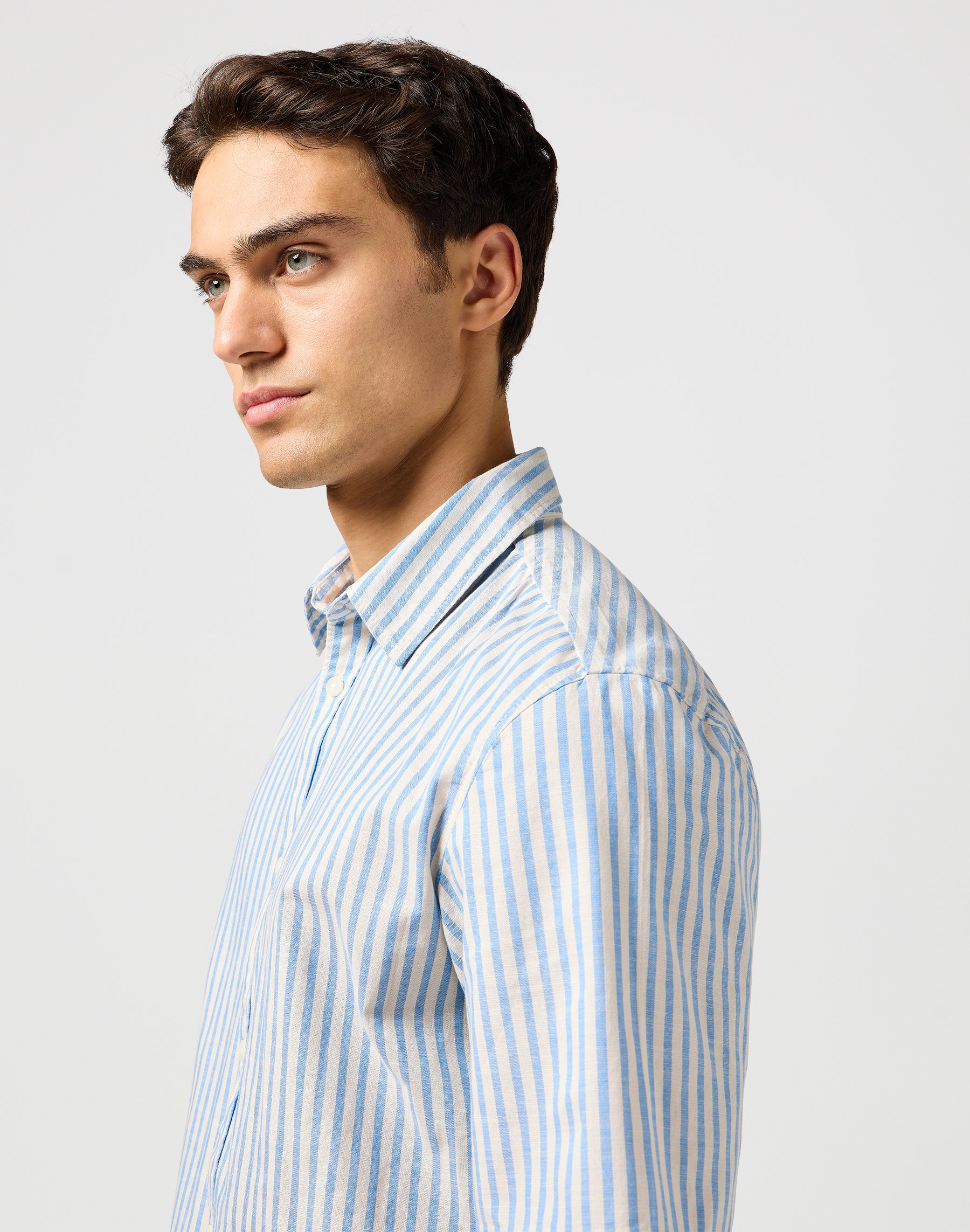 Camicia Ss in Pacific Stripe Camicie Wrangler