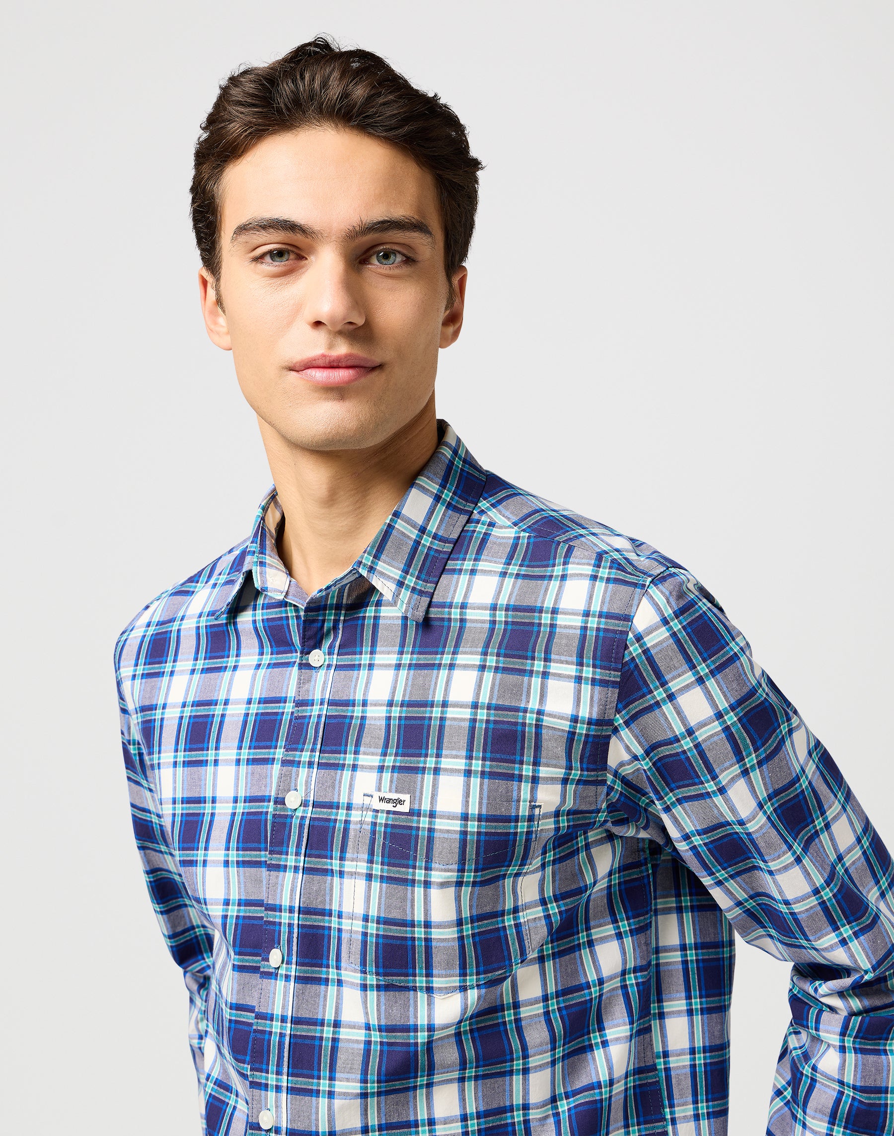 Camicia 1 Pkt in camicie Wrangler Navy