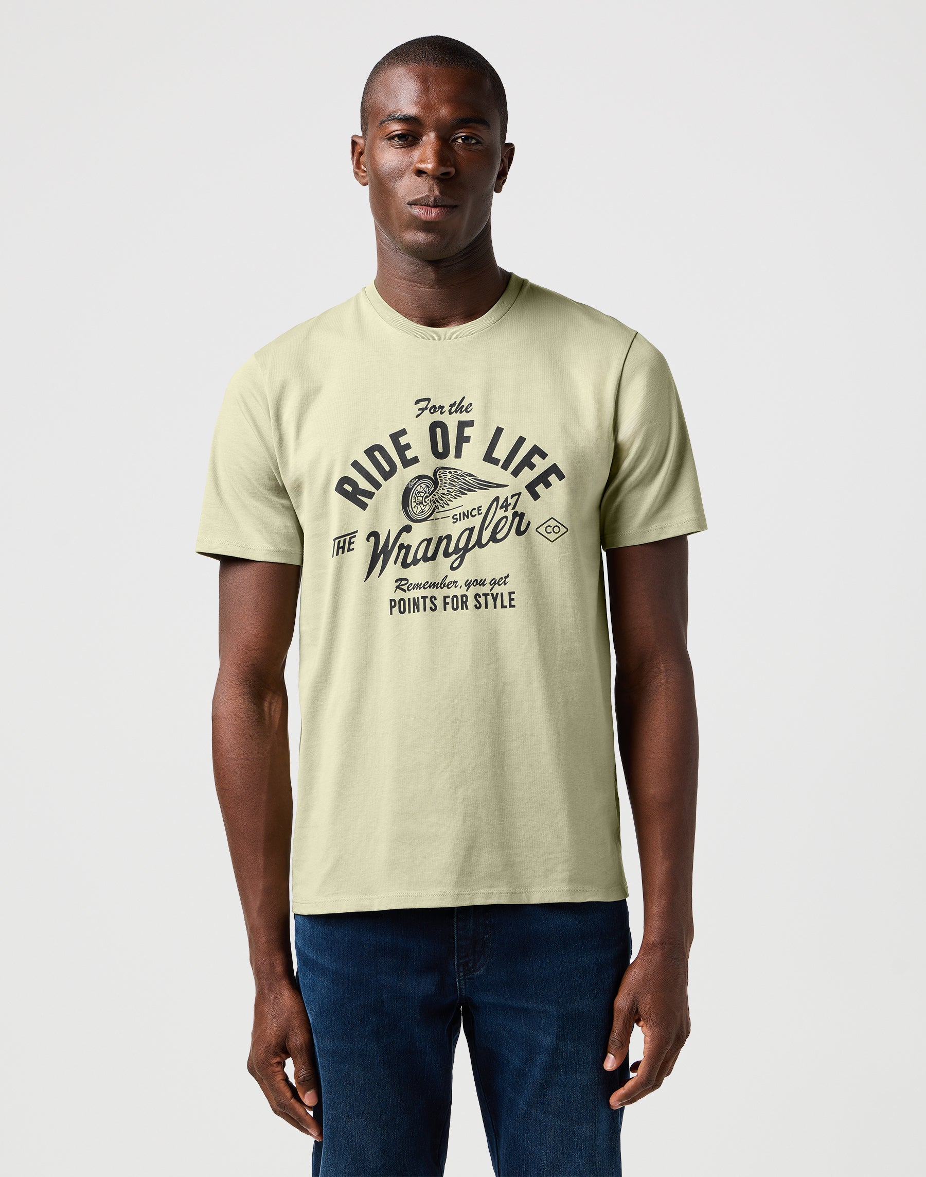 Americana Tee in Tè Magliette Wrangler