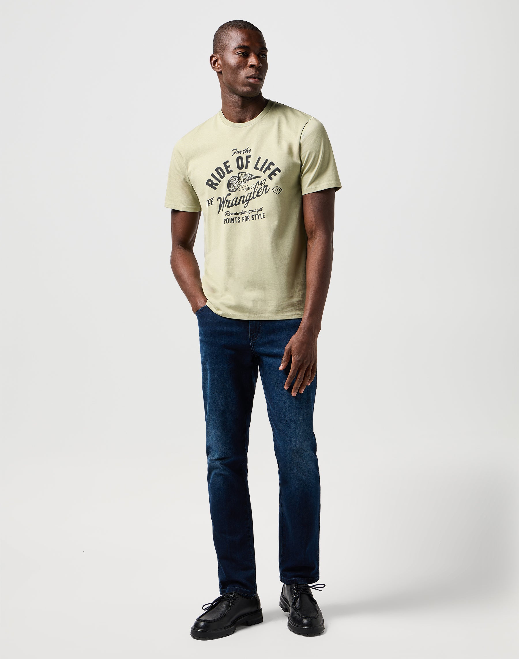 Americana Tee in Tè Magliette Wrangler