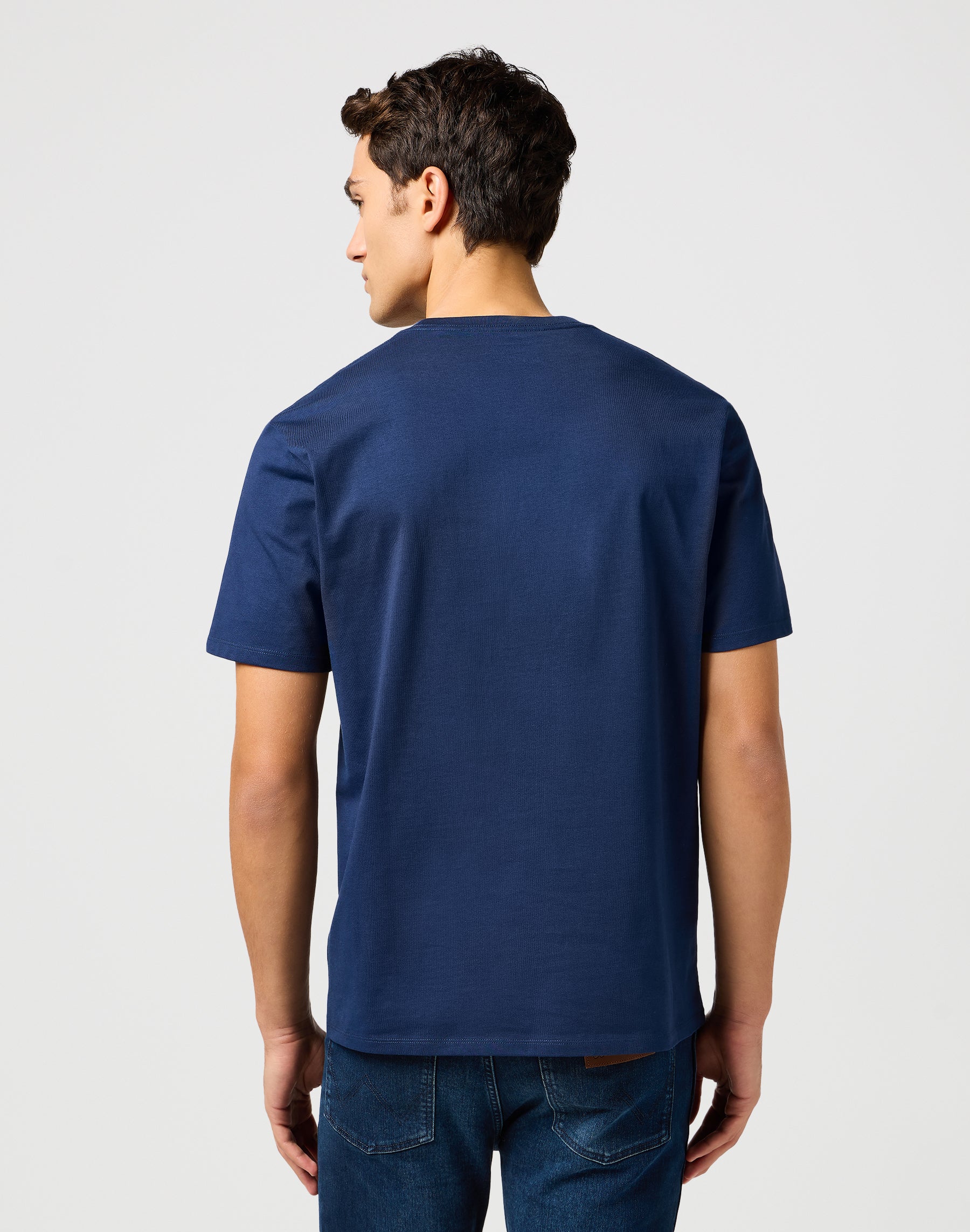 Americana Tee in Navy Magliette Wrangler