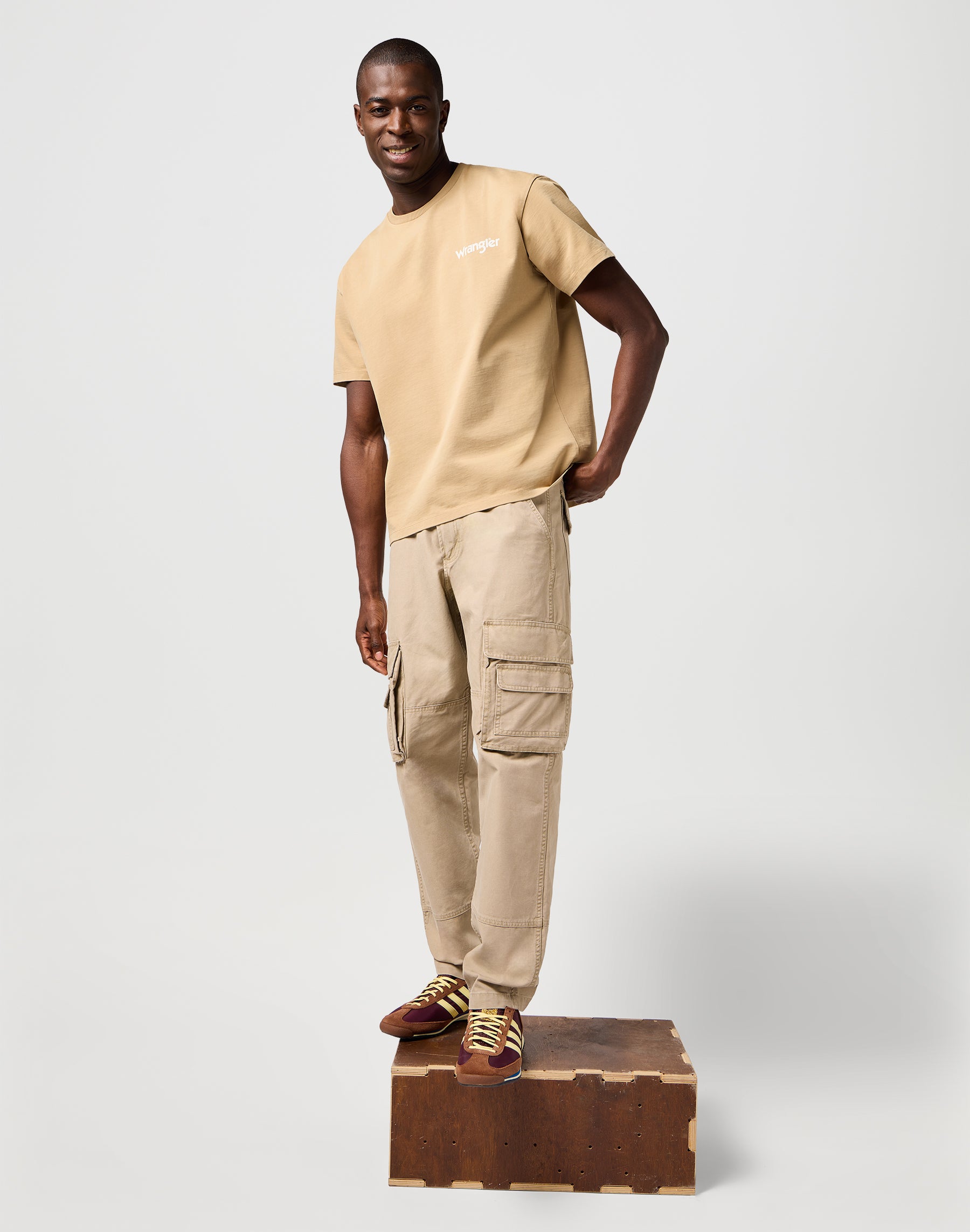 Cj Rel Cargo Pant in Kelp Pantaloni Wrangler