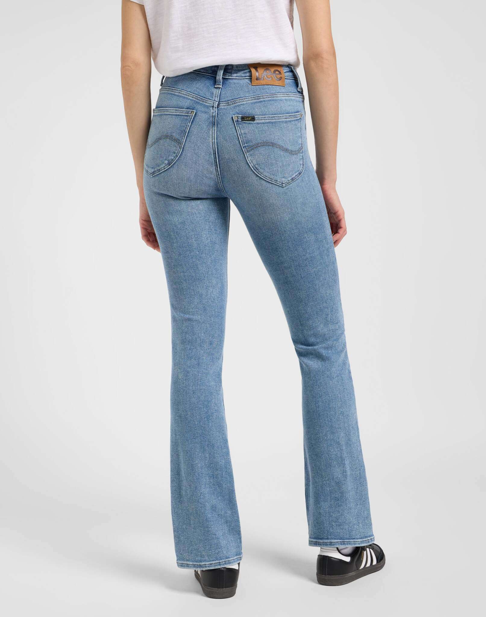 Stivale Breese in jeans a media resistenza Lee