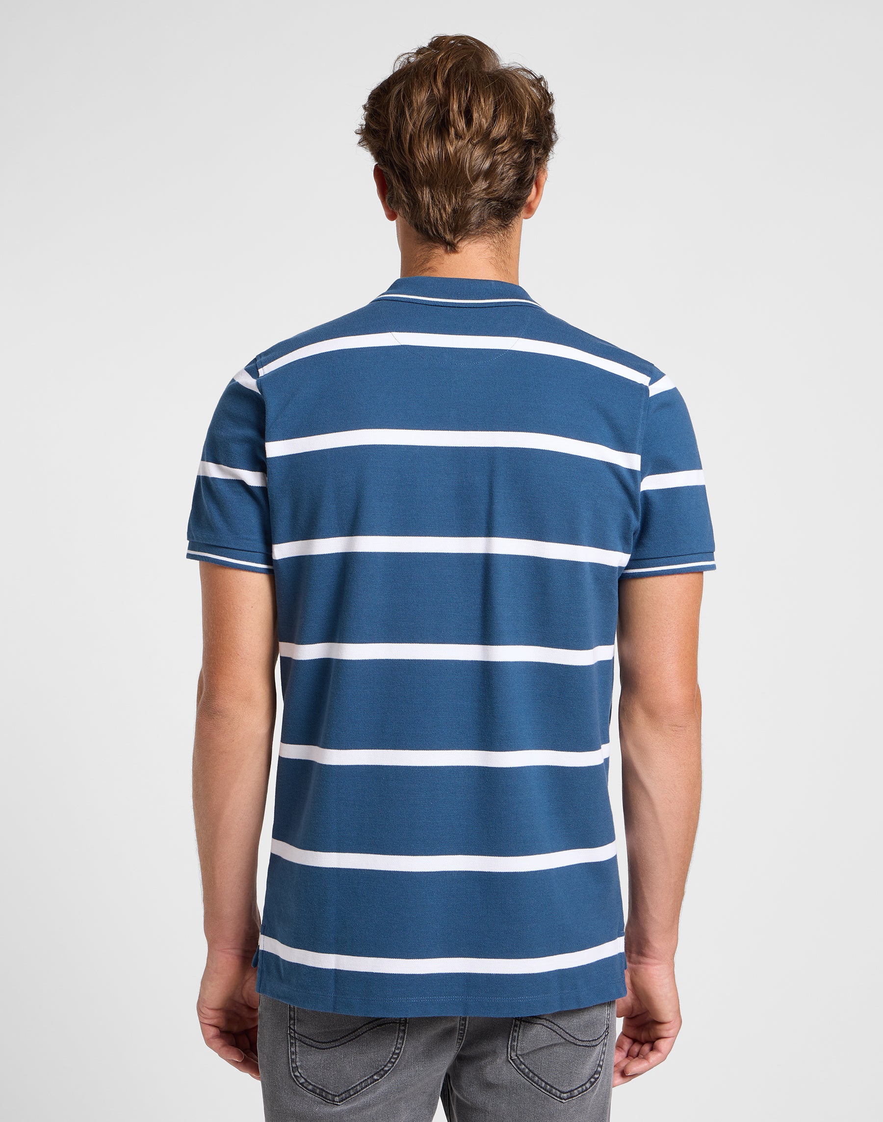 Polo in piqué in Orion Stripe T-shirt Lee