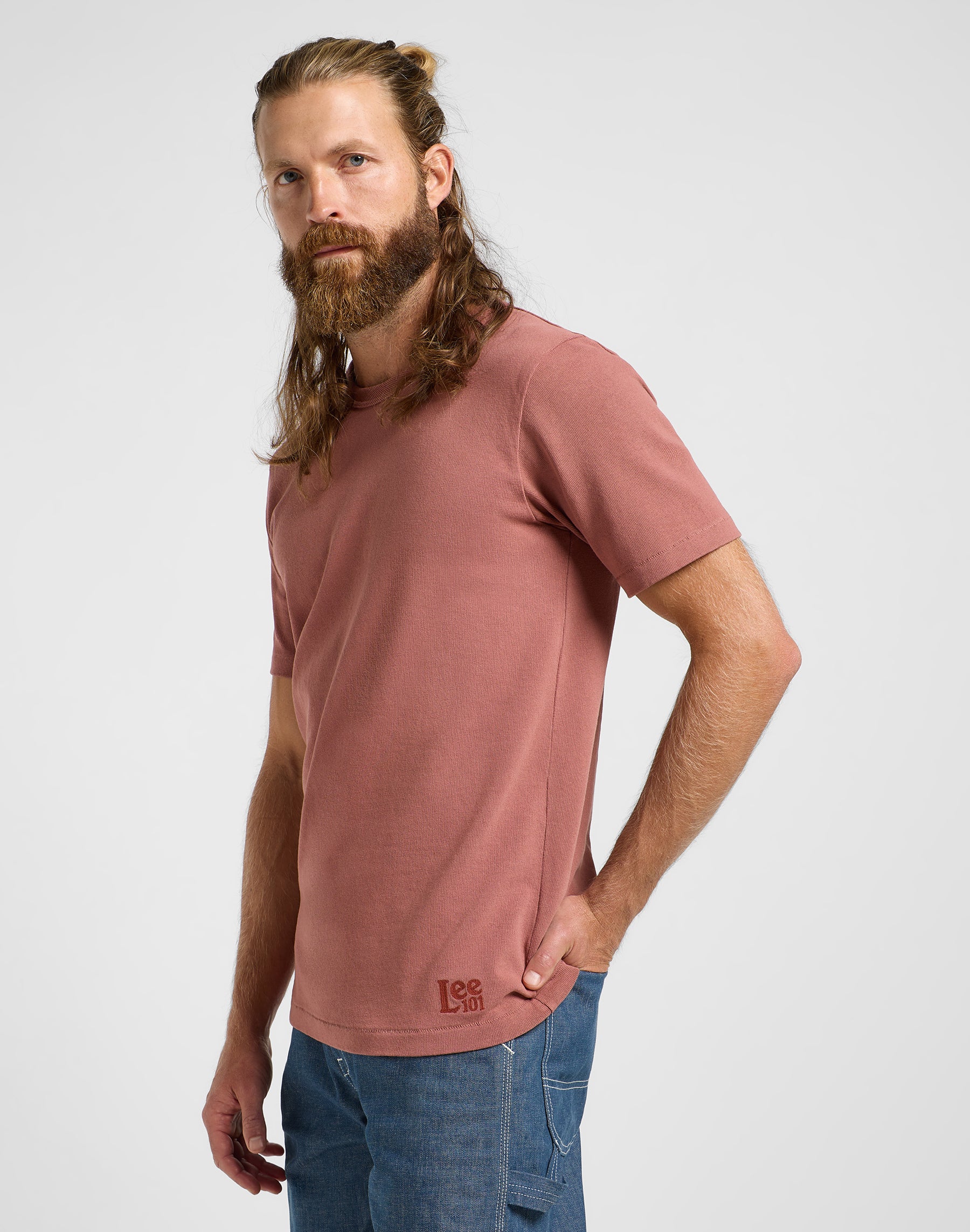 101 Core Tee in T-shirt Redwood Lee