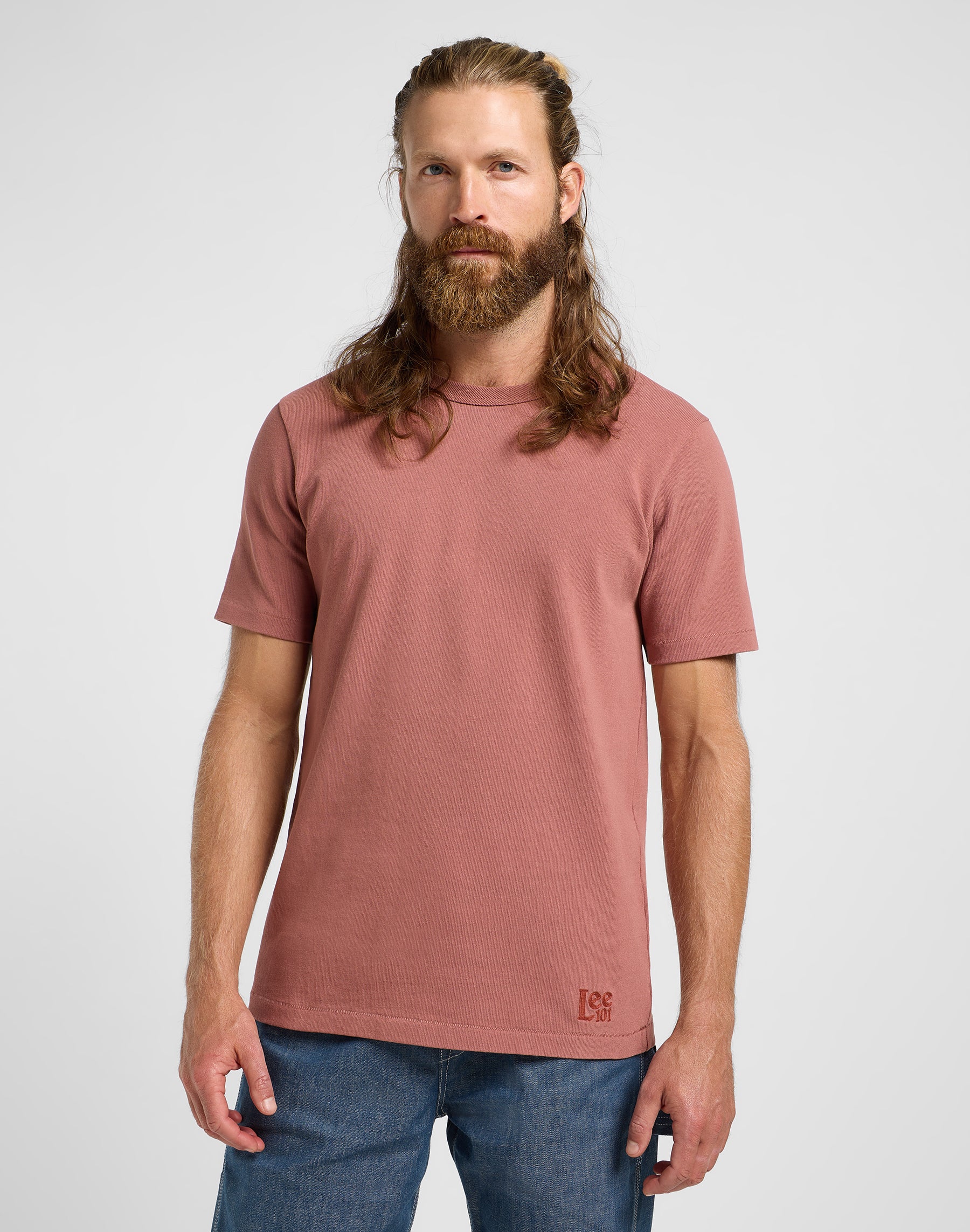 101 Core Tee in T-shirt Redwood Lee