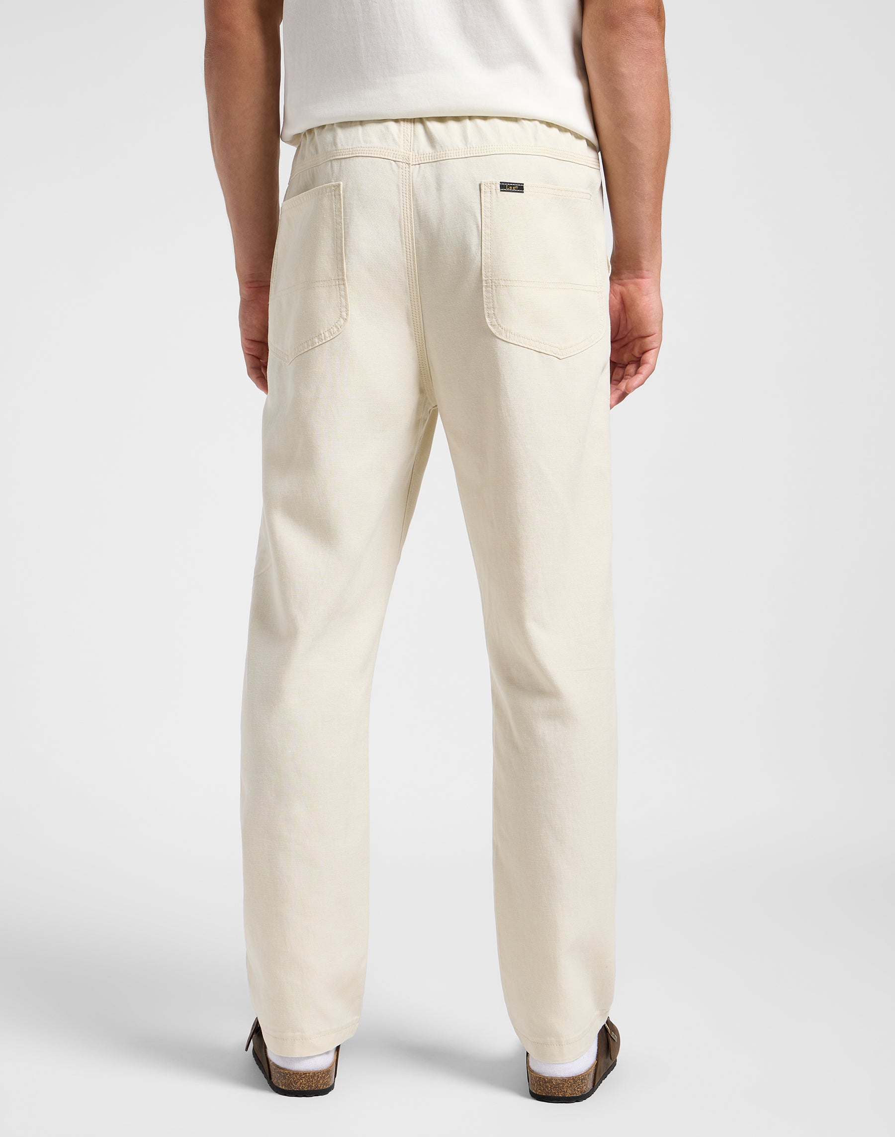 Pantaloni Utility con coulisse in soia Lee