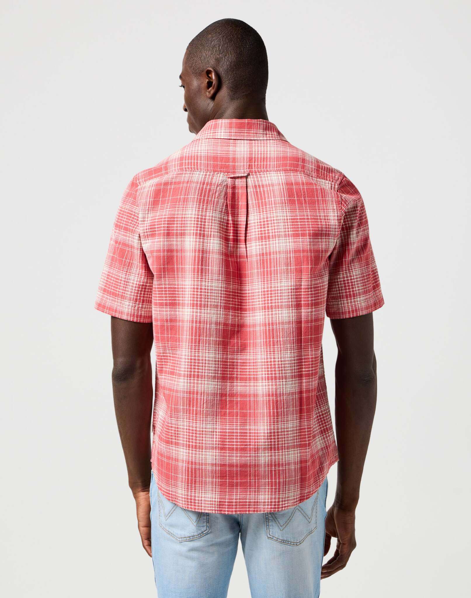 Camicia Ss in rosso Camicie Wrangler