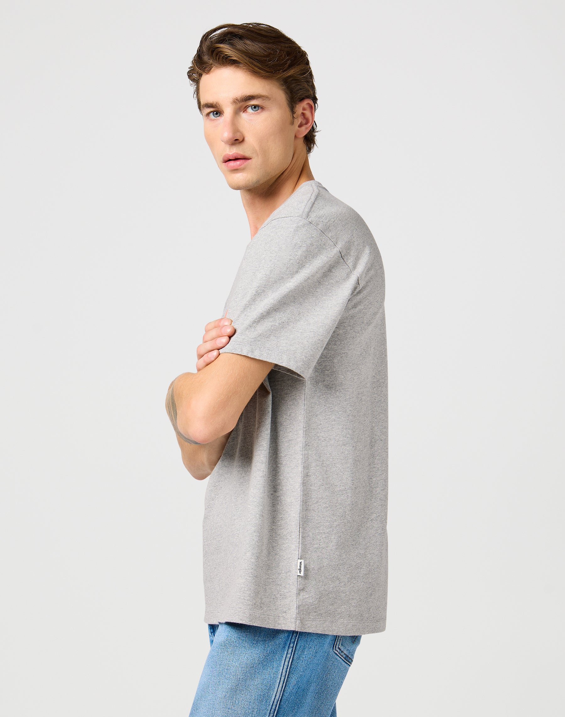 Maglietta grafica in grigio medio Mel T-Shirts Wrangler