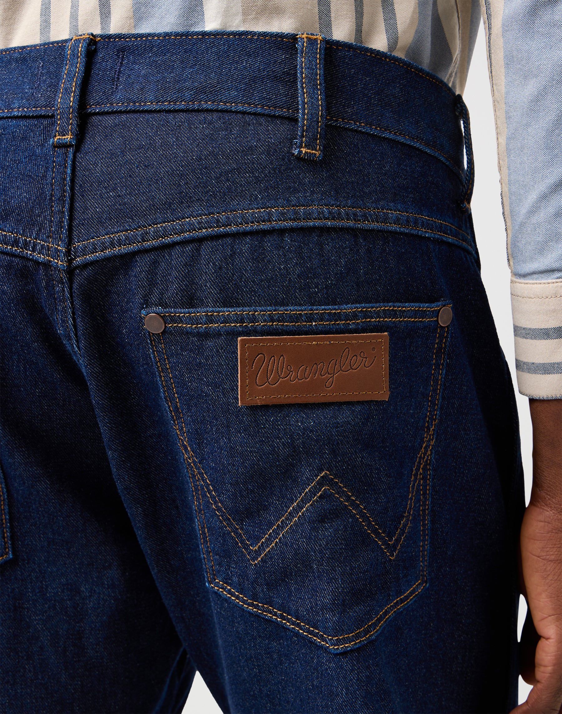 Frontiera in jeans notte risciacquati Wrangler