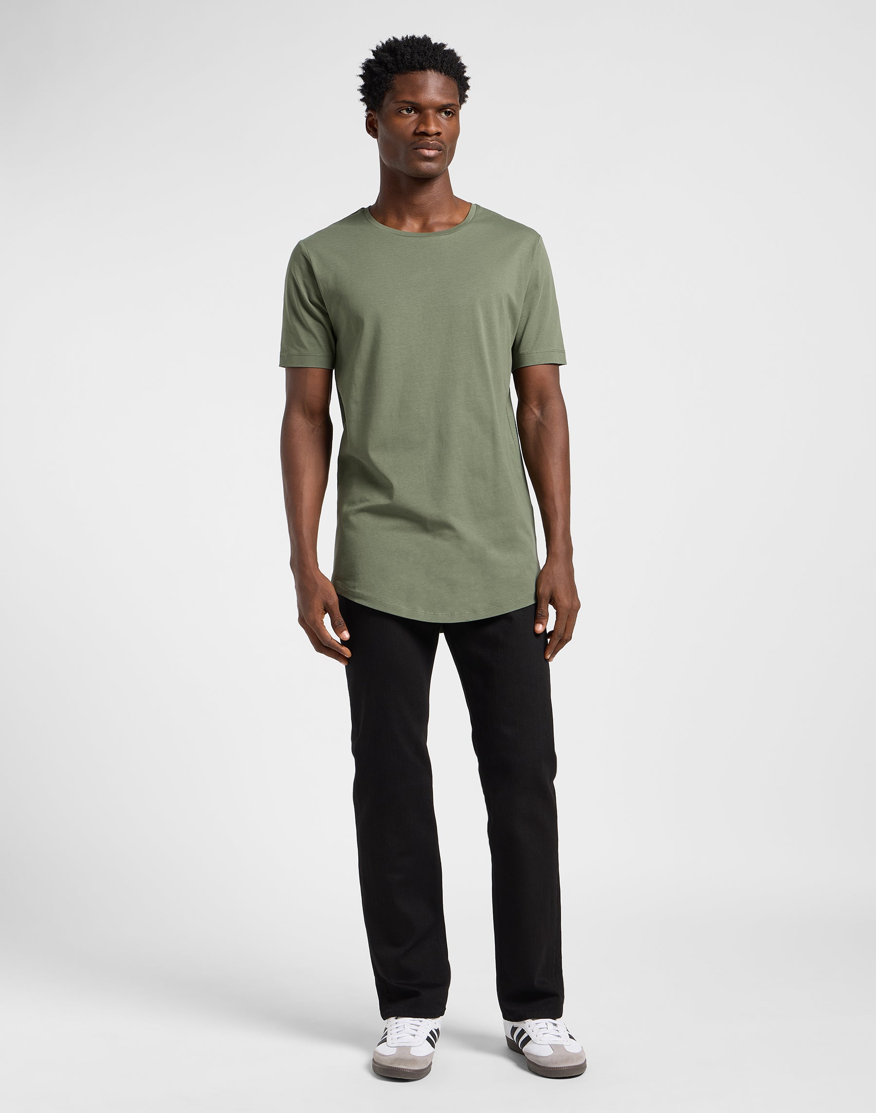 Tee sagomata in T-shirt Oliveto Lee