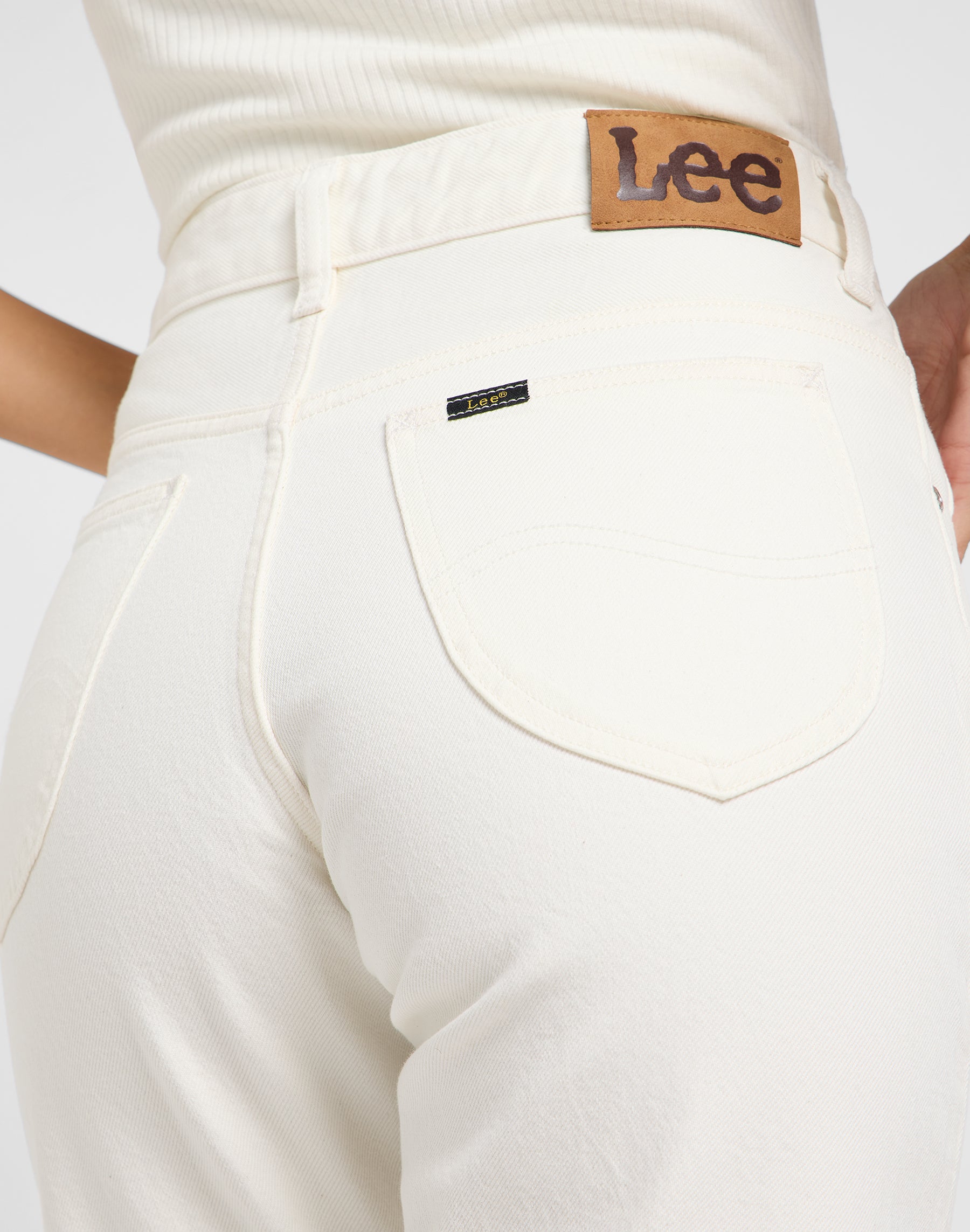Rider Classic in jeans bianchi vintage Lee