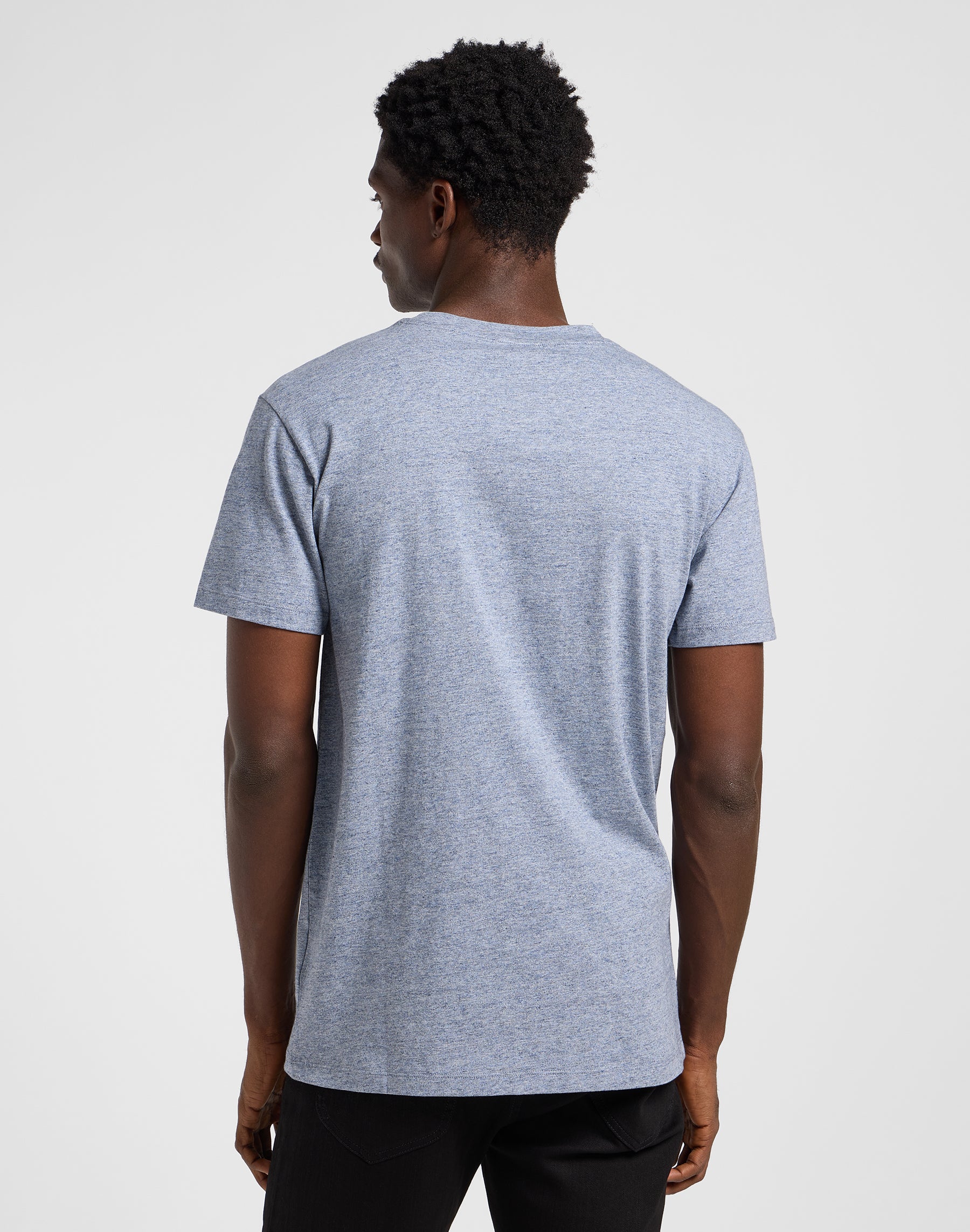 Maglietta Ultimate Pocket in blu Mele T-Shirts Lee