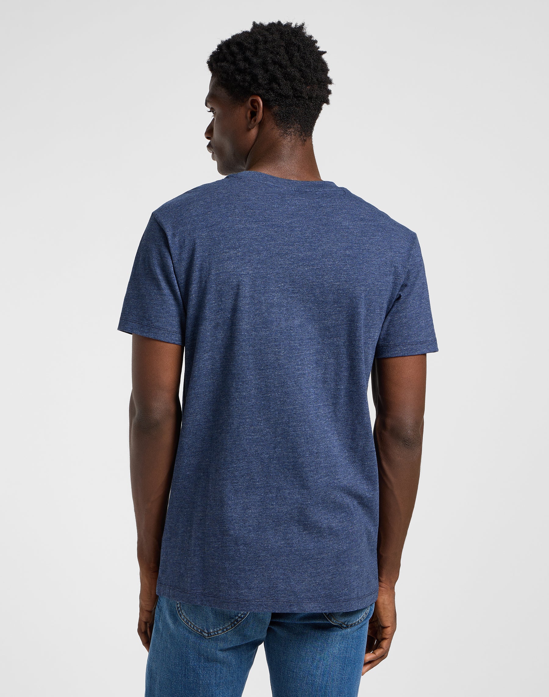 T-shirt Ultimate Pocket Tee in blu scuro Mele T-Shirts Lee