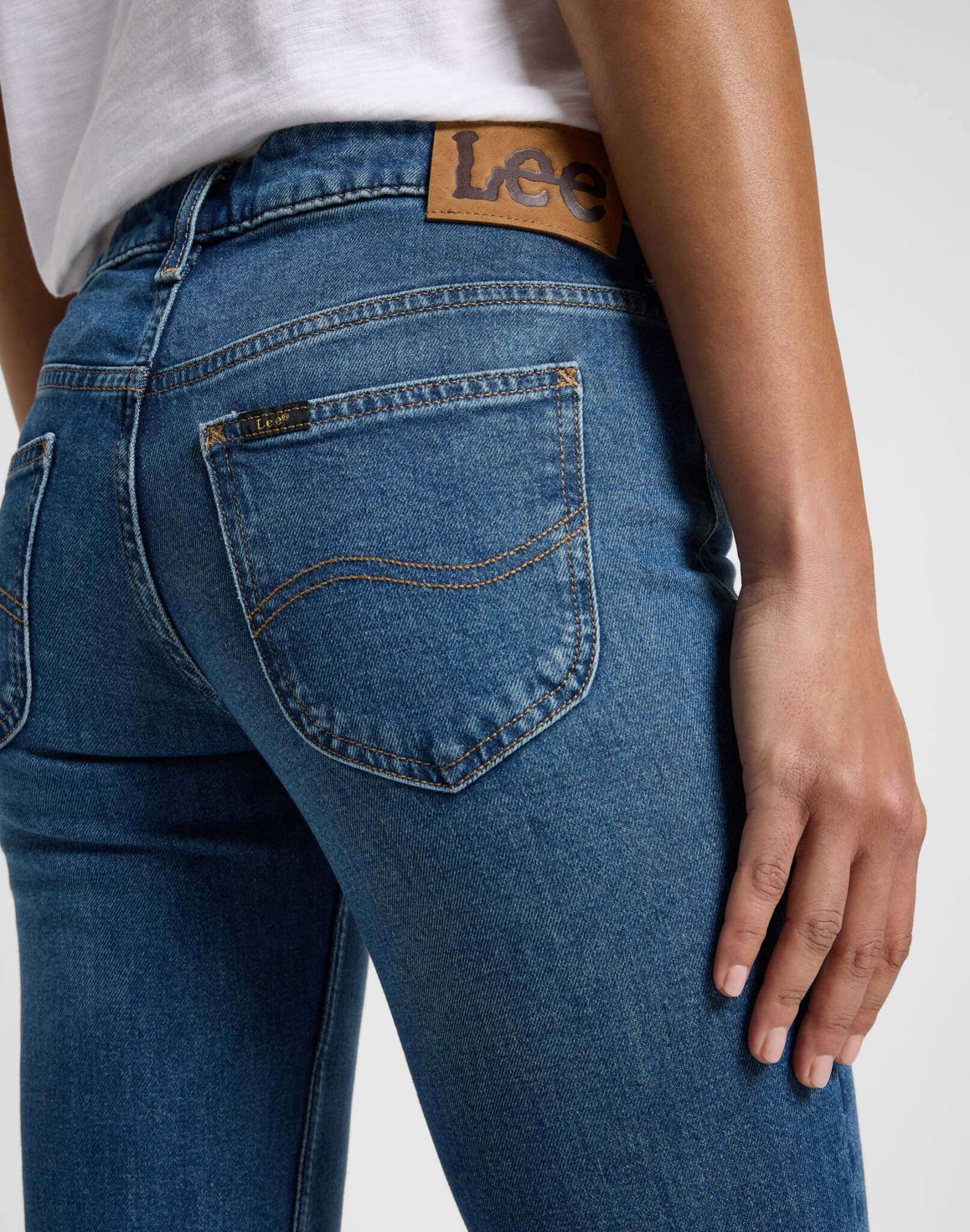 Jessica in jeans Higher Climb Lee