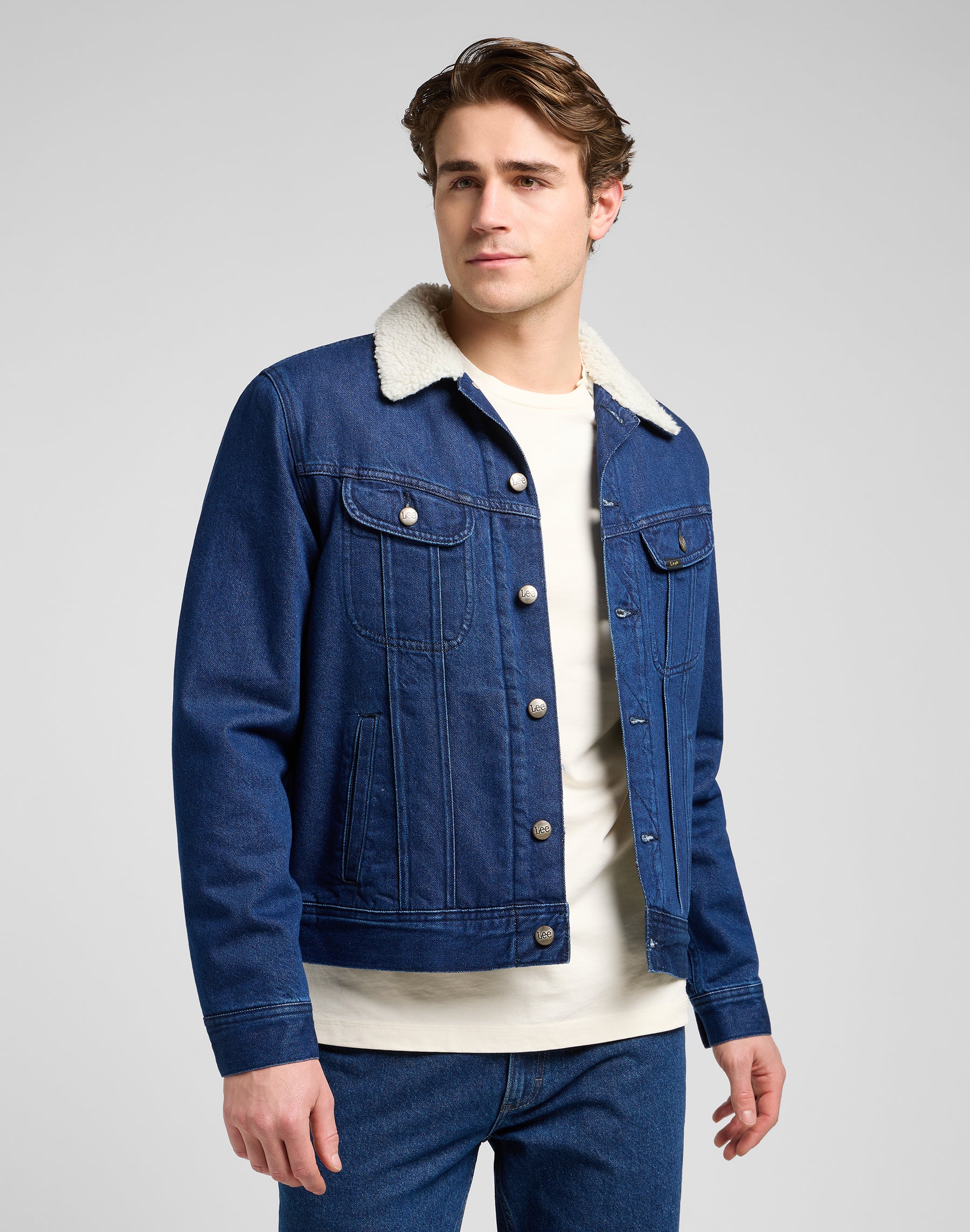 Giacca Sherpa in Save It Jackets Lee