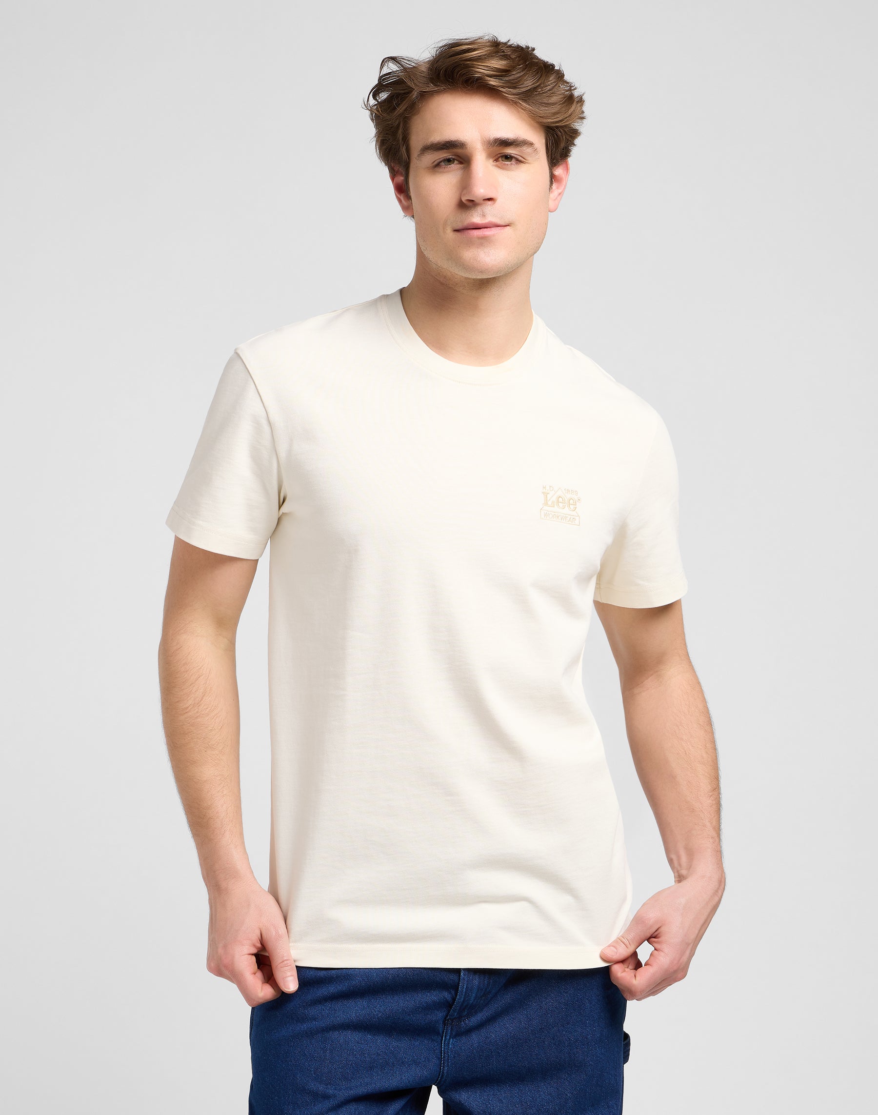 Ww Essential Tee in Ecru T-Shirt Lee