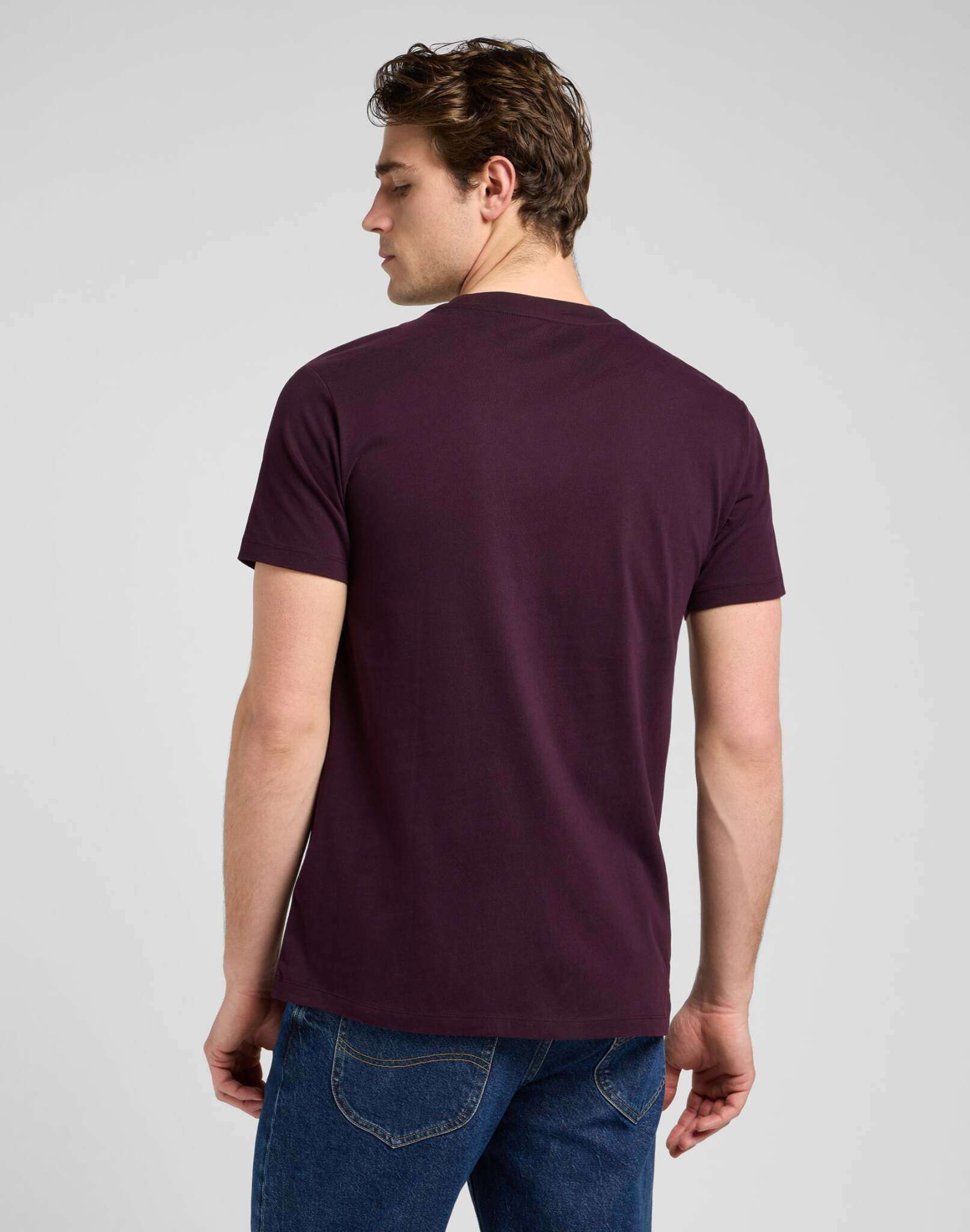 T-shirt Ultimate Pocket Tee in Deep Wine T-Shirt Lee