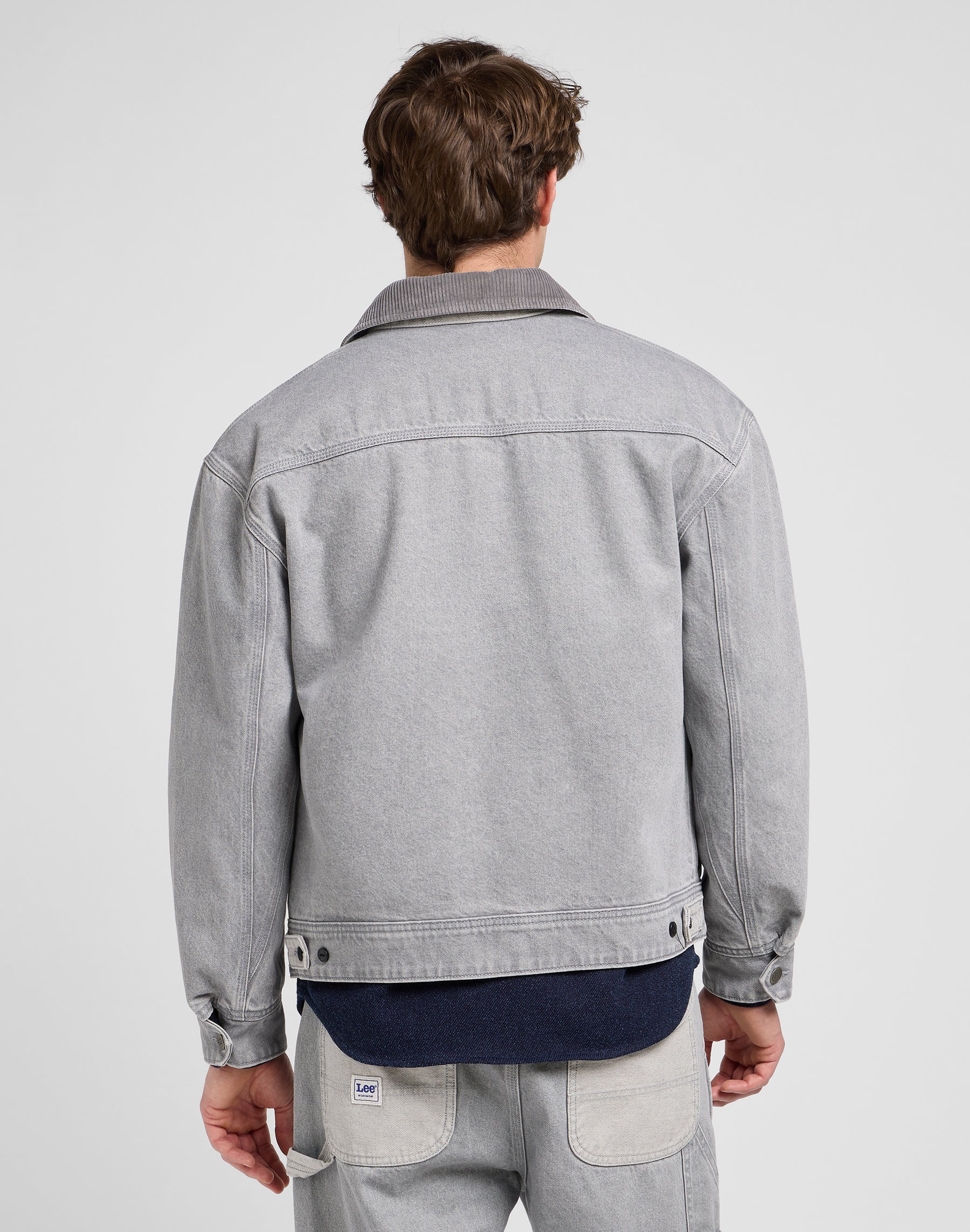 Giacca 91U Utility in grigio Gemini Giacche Lee