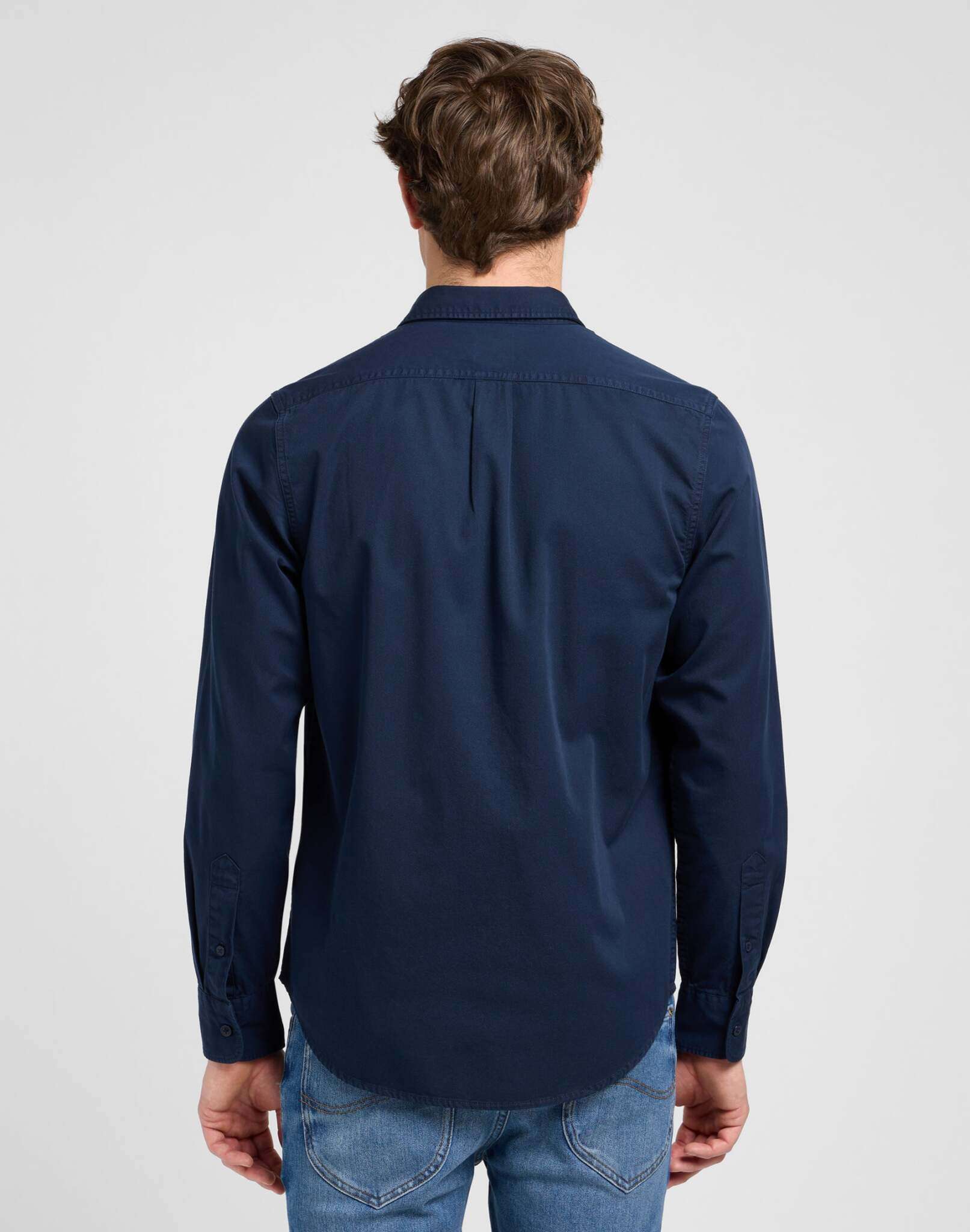 Camicia Patch in rivetto Navy Camicie Lee