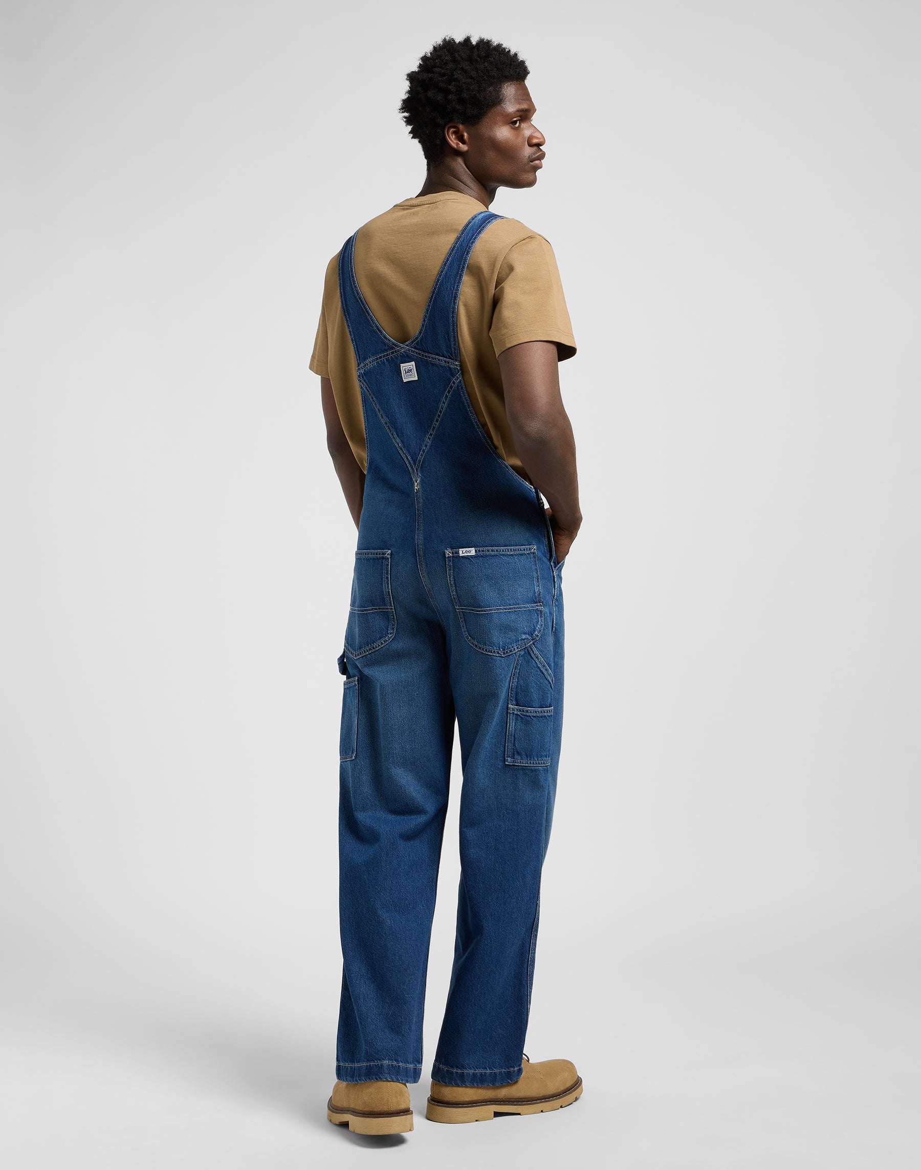 Lee Salopette in Bash Indigo Overall Lee