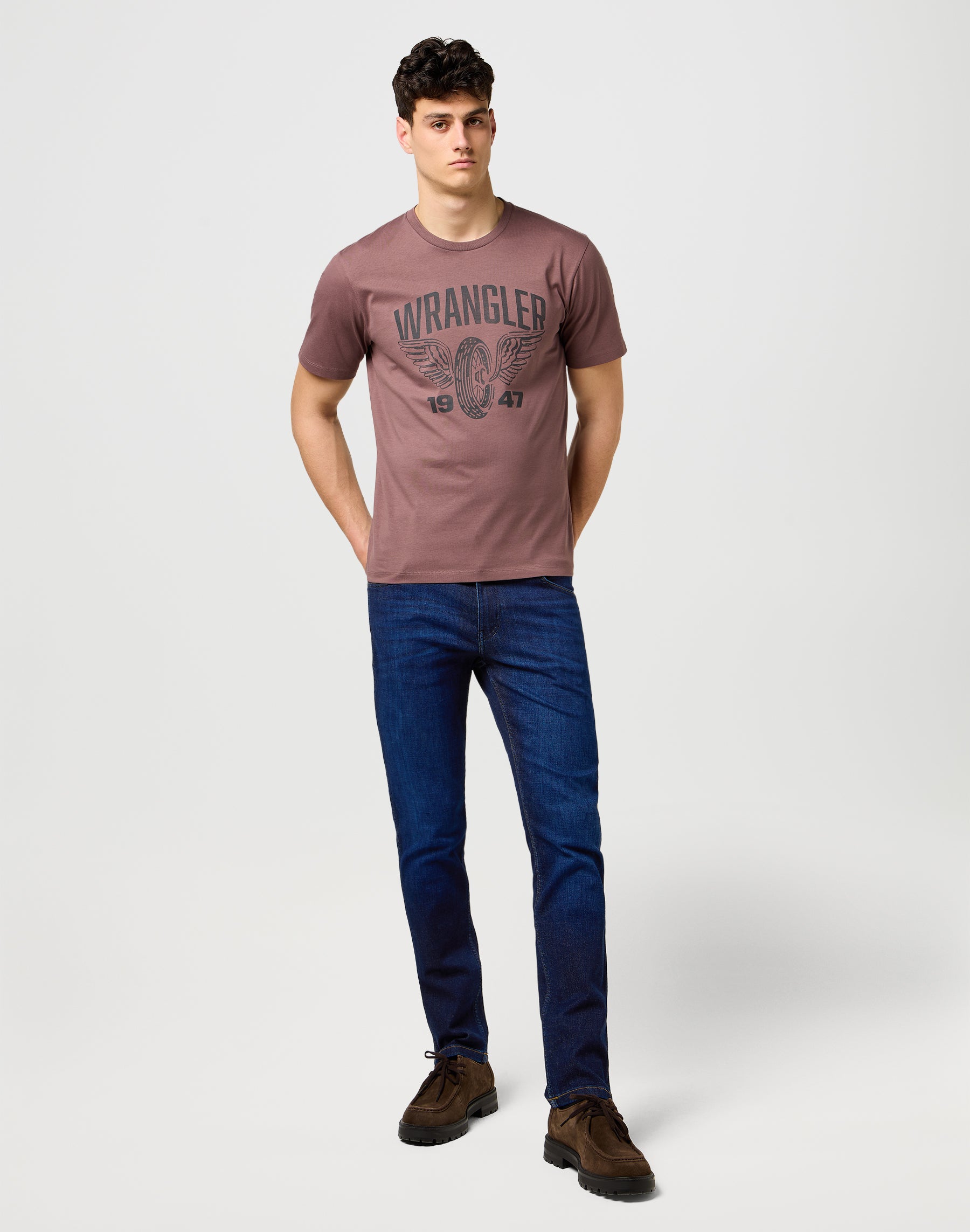 Greensboro in Jeans Rustic Navy Wrangler