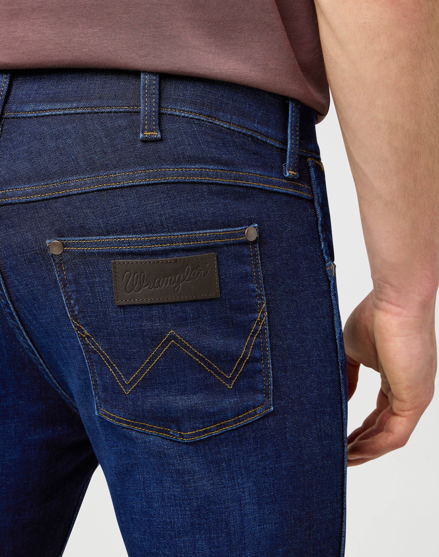 Greensboro in Jeans Rustic Navy Wrangler