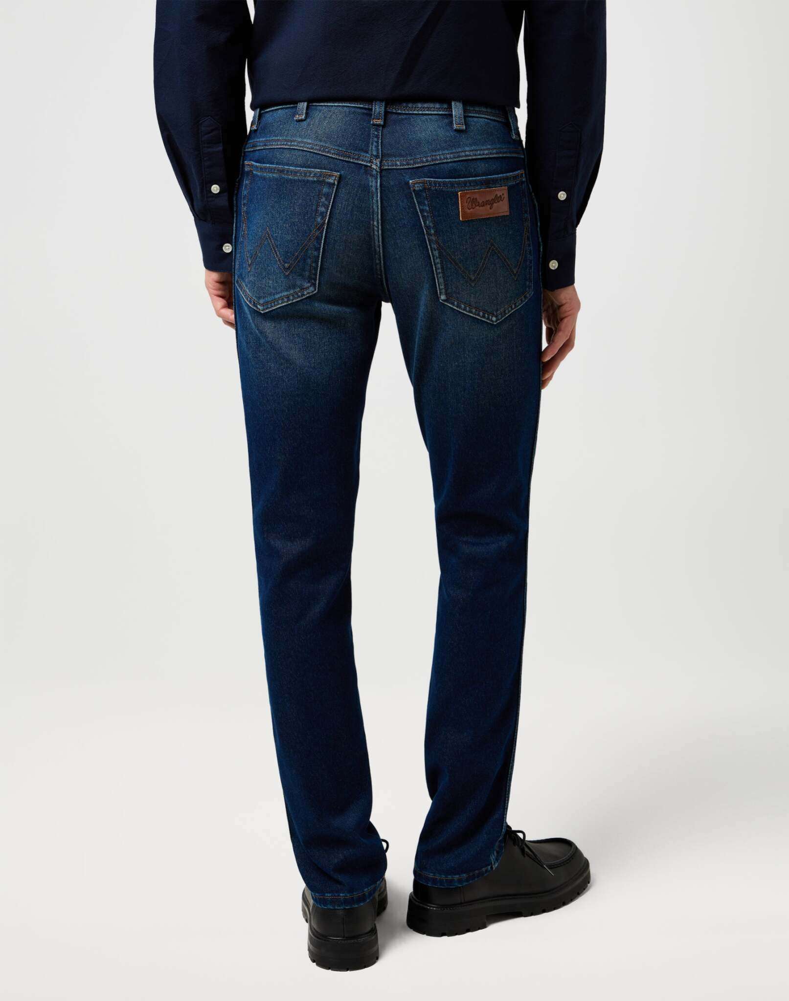 Jeans Texas Slim in Fog Wrangler