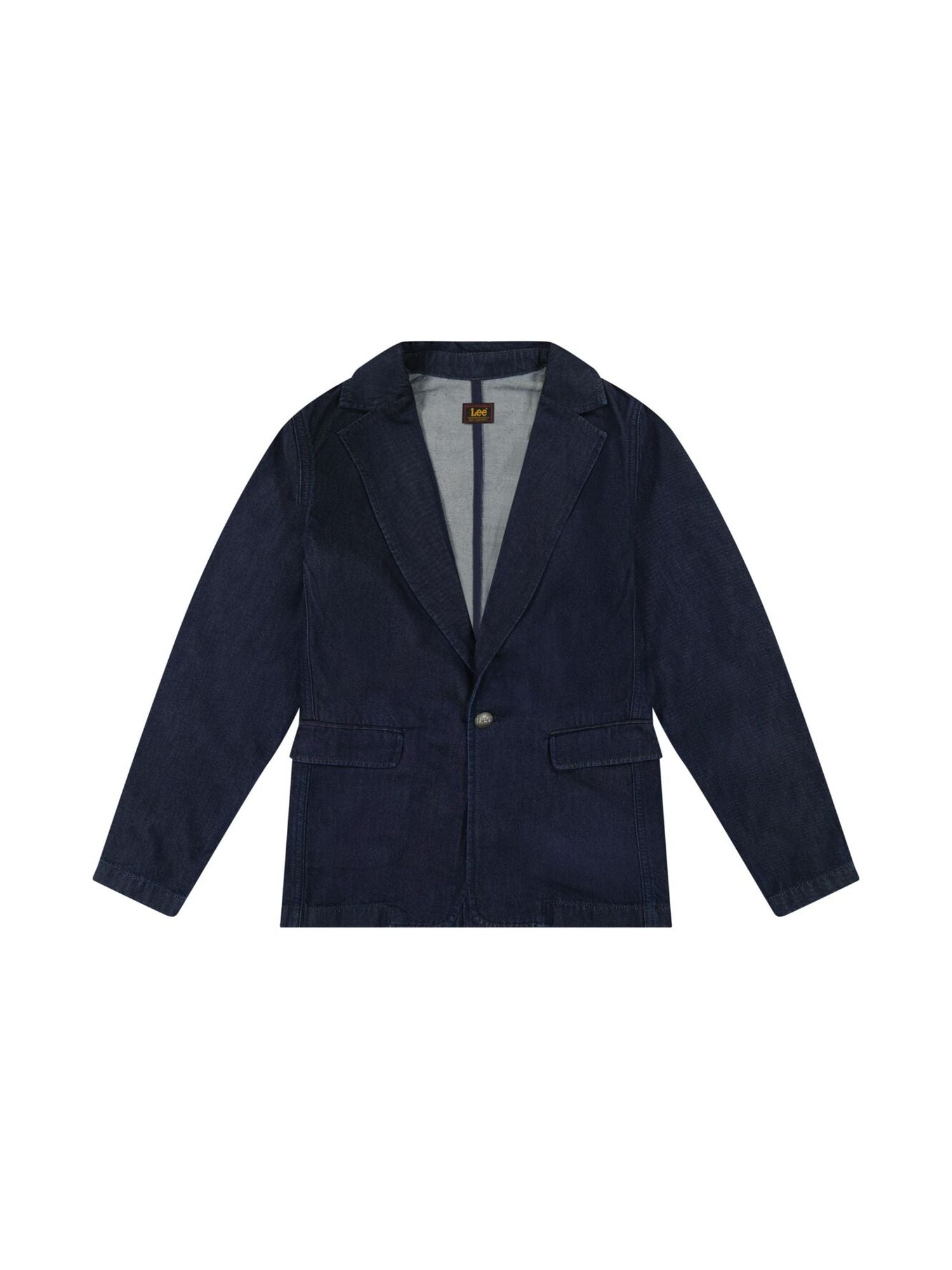 Blazer strutturato in blu regale