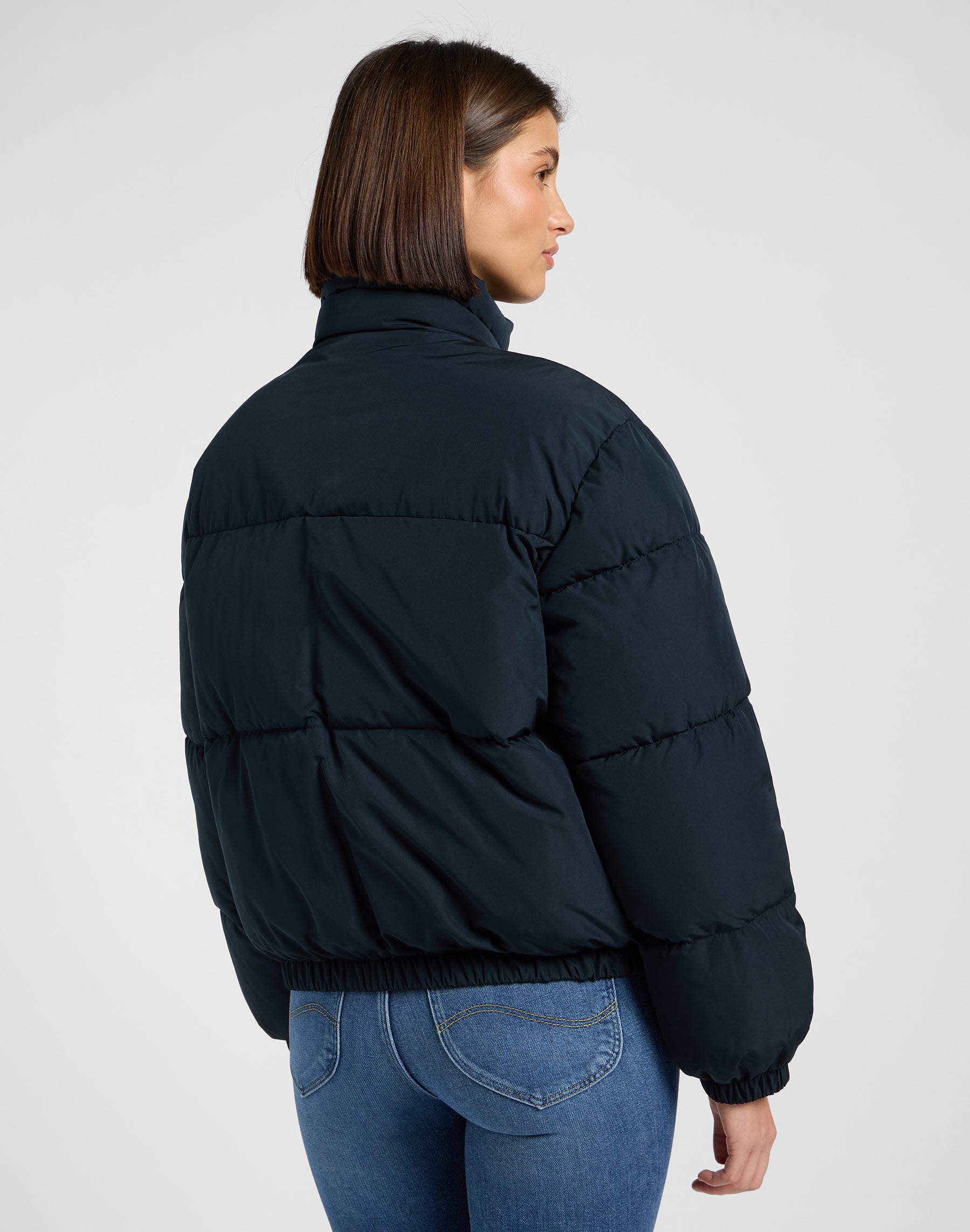 Giacca Rider Puffer in Nero Giacche Lee