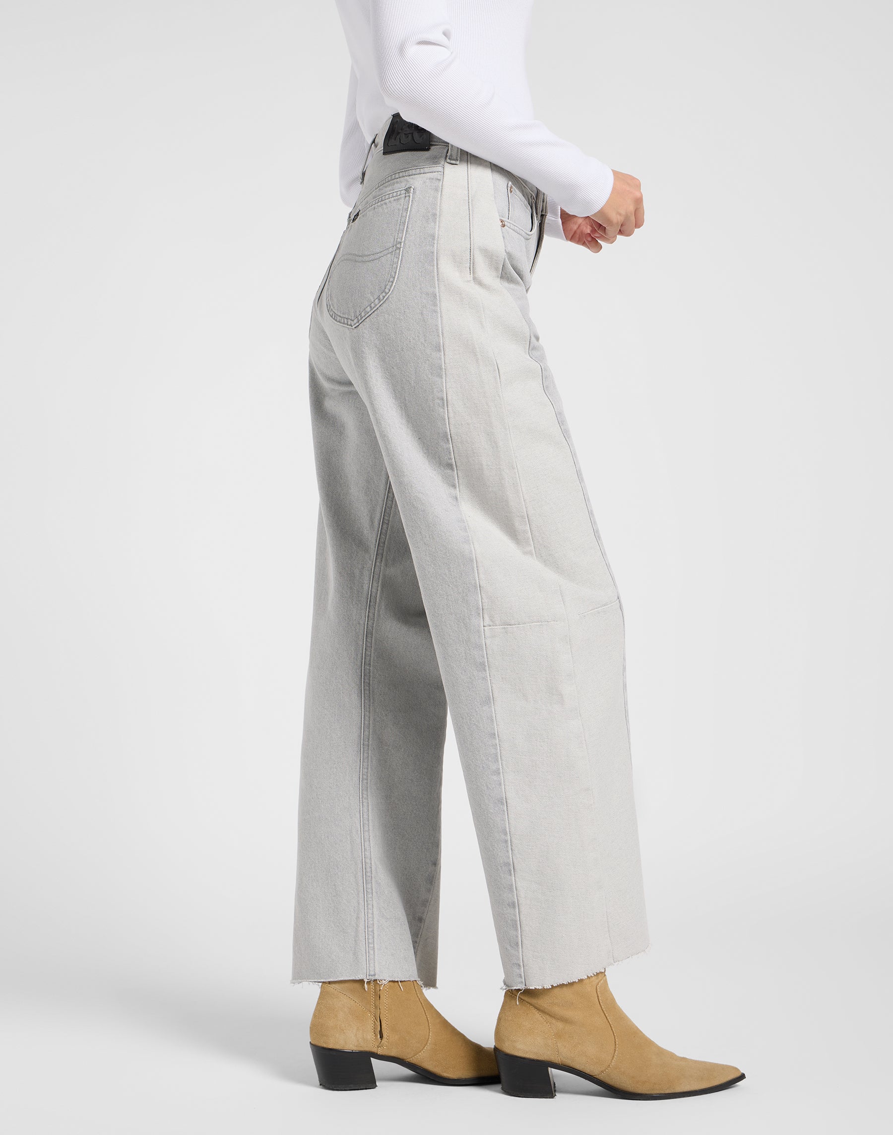 Rider Barrel in Jeans grigio crepuscolo Lee