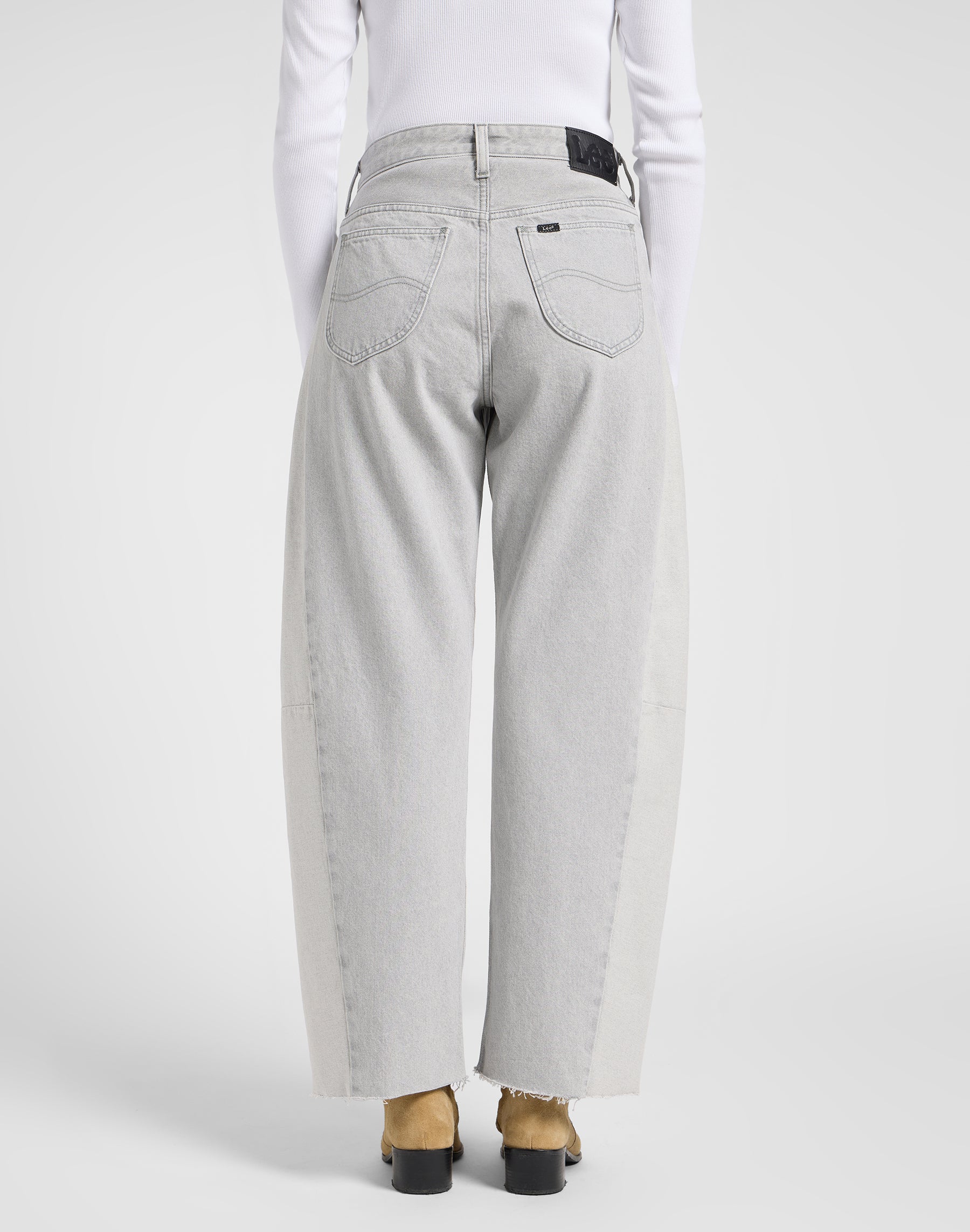 Rider Barrel in Jeans grigio crepuscolo Lee