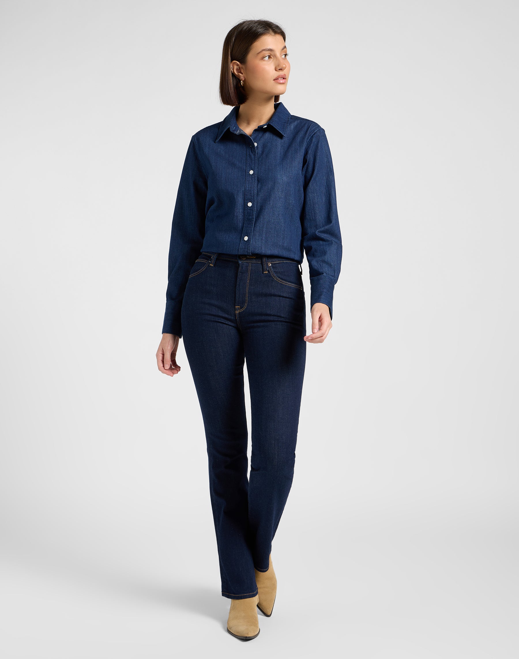 Camicia classica in Not My Type Shirts Lee
