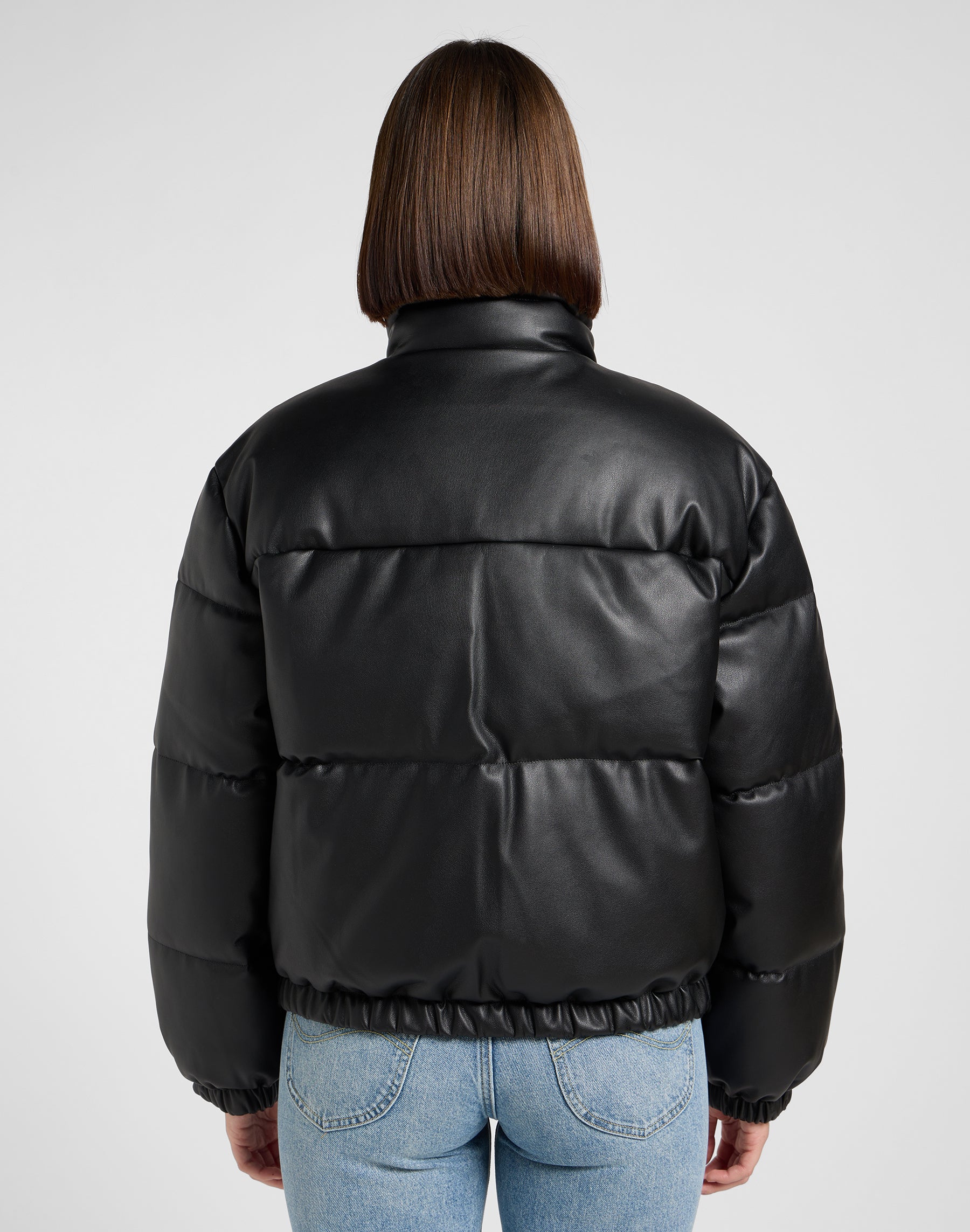 Giacca Rider Puffer in Unionall Nero Giacche Lee