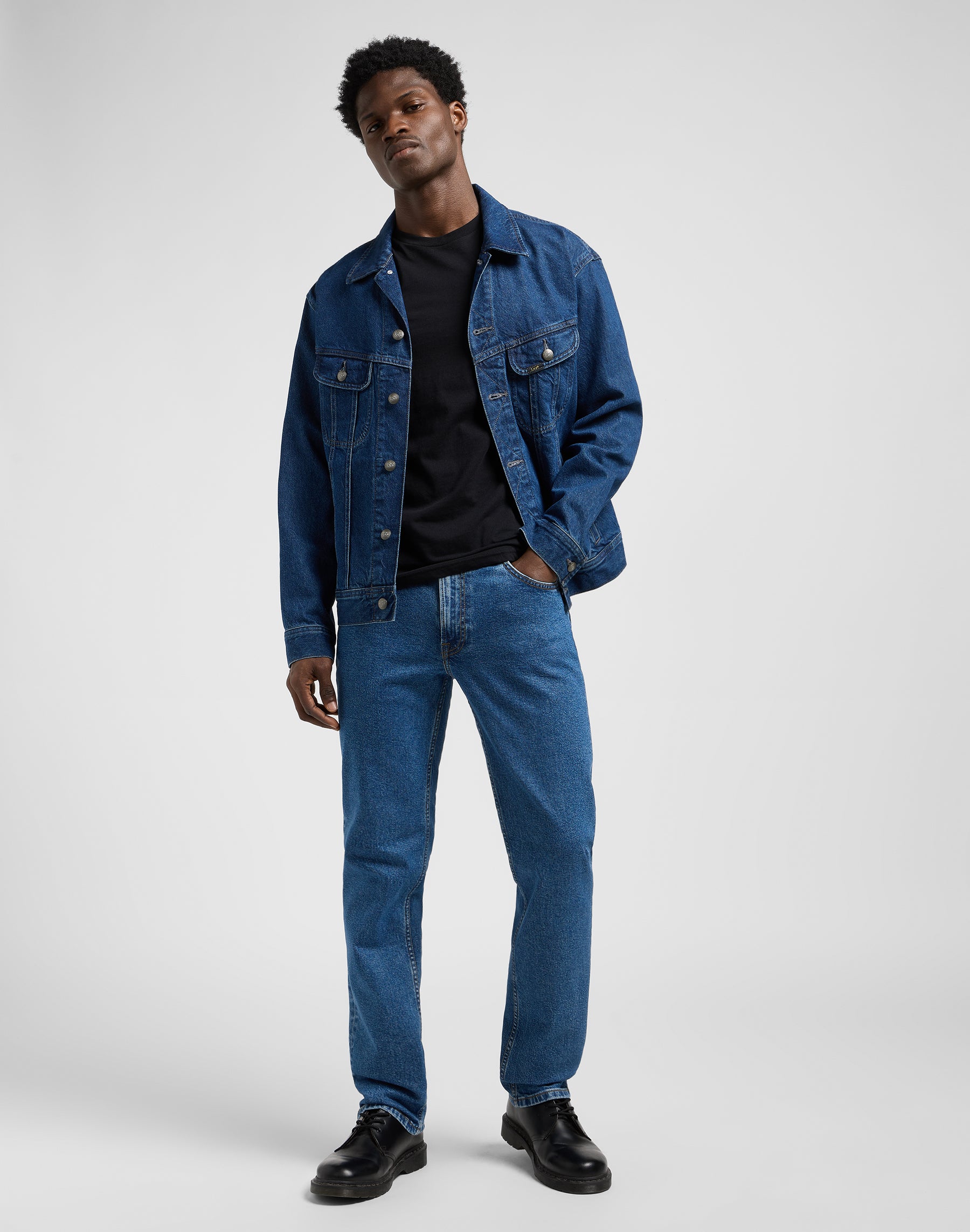 Brooklyn Straight in Belmont Jeans Lee