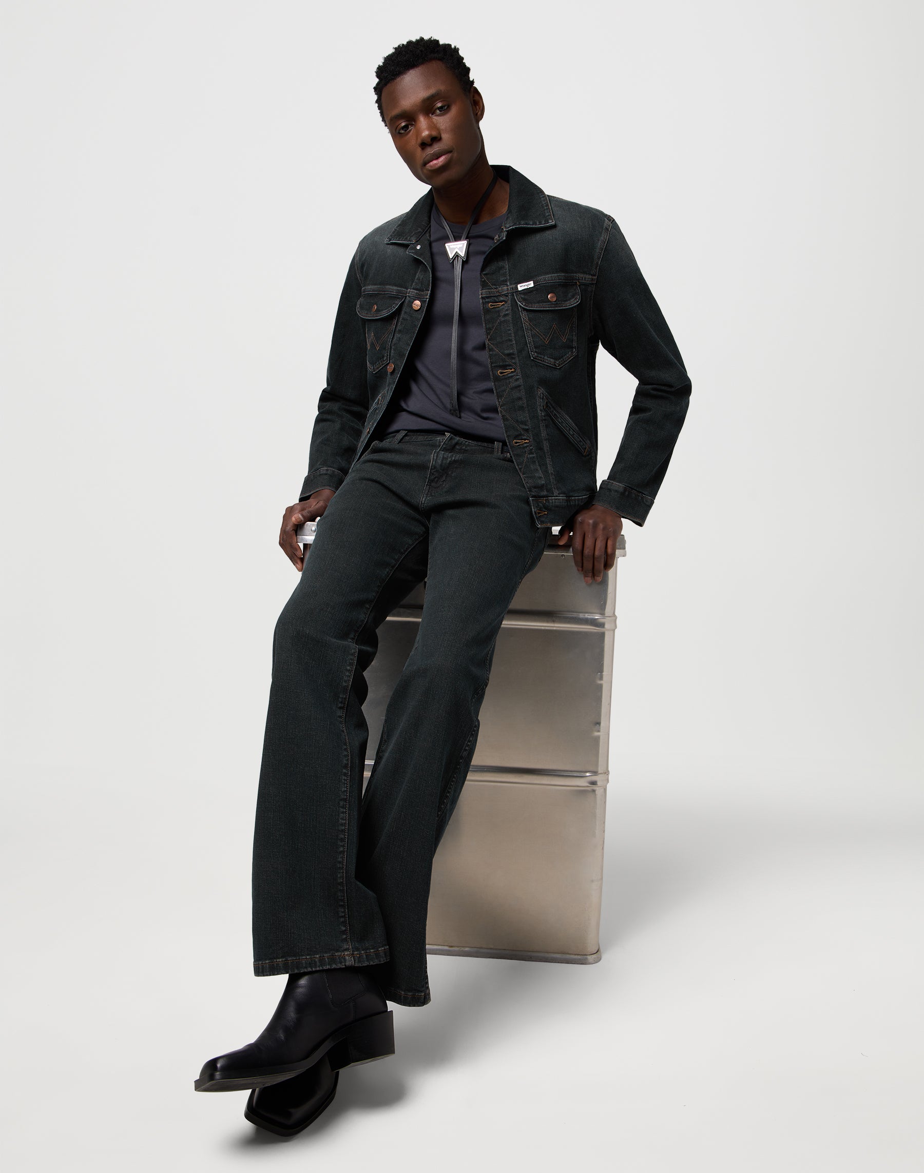 Stivale allentato in jeans Nightfall Wrangler